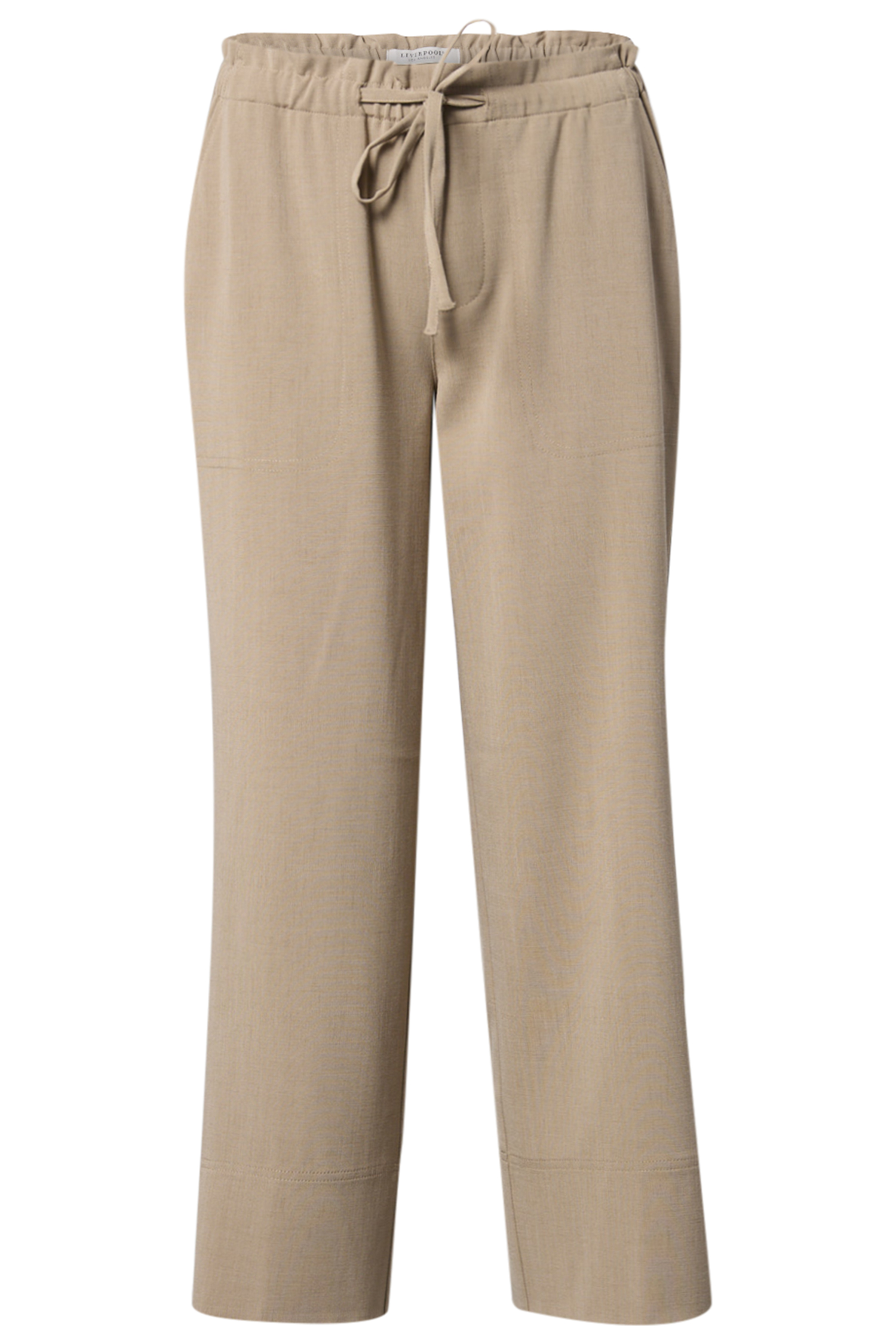Liverpool Pull On Tie Waist Wide Leg Ankle