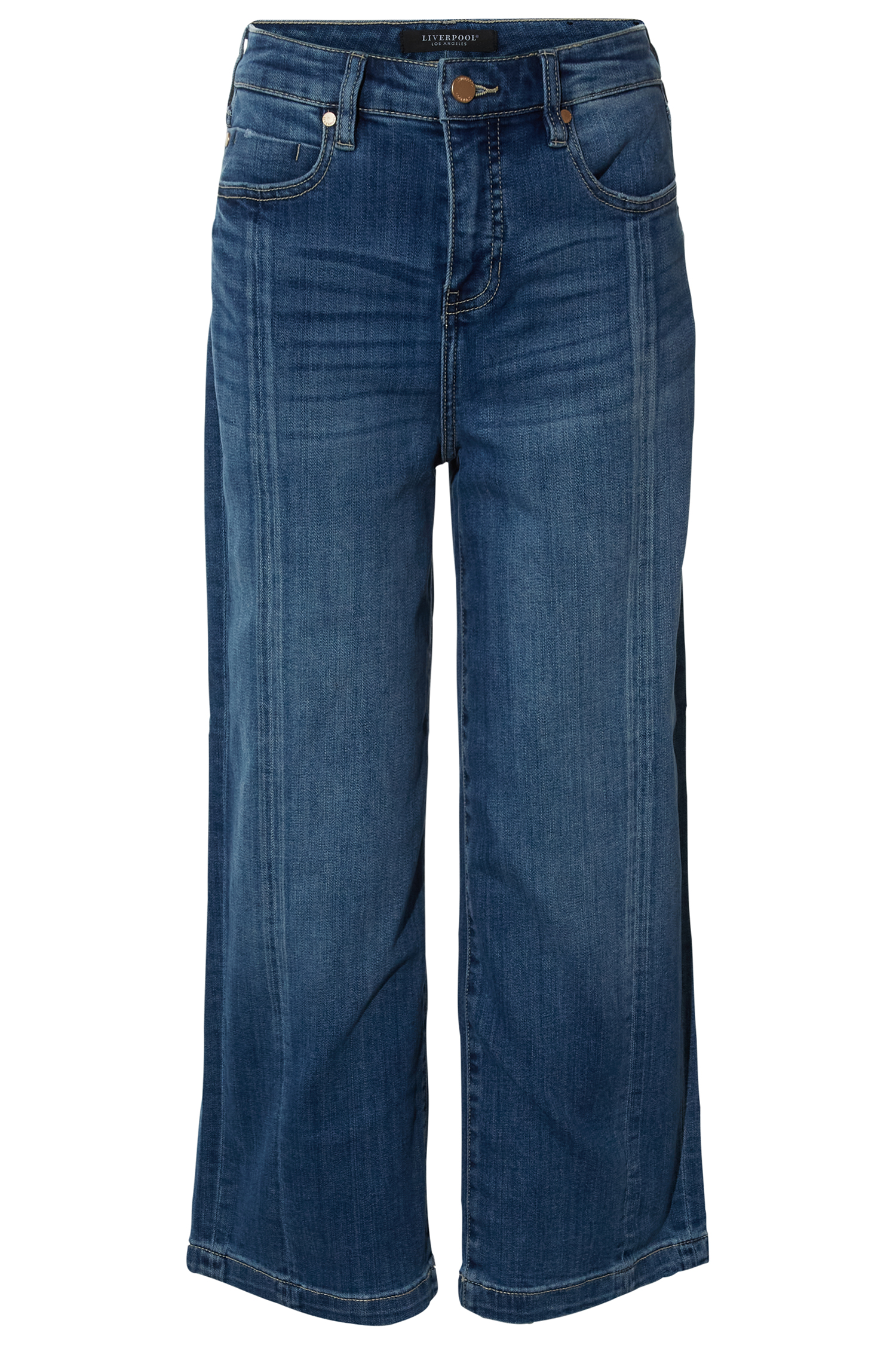 Liverpool High Rise Wide Leg Denim