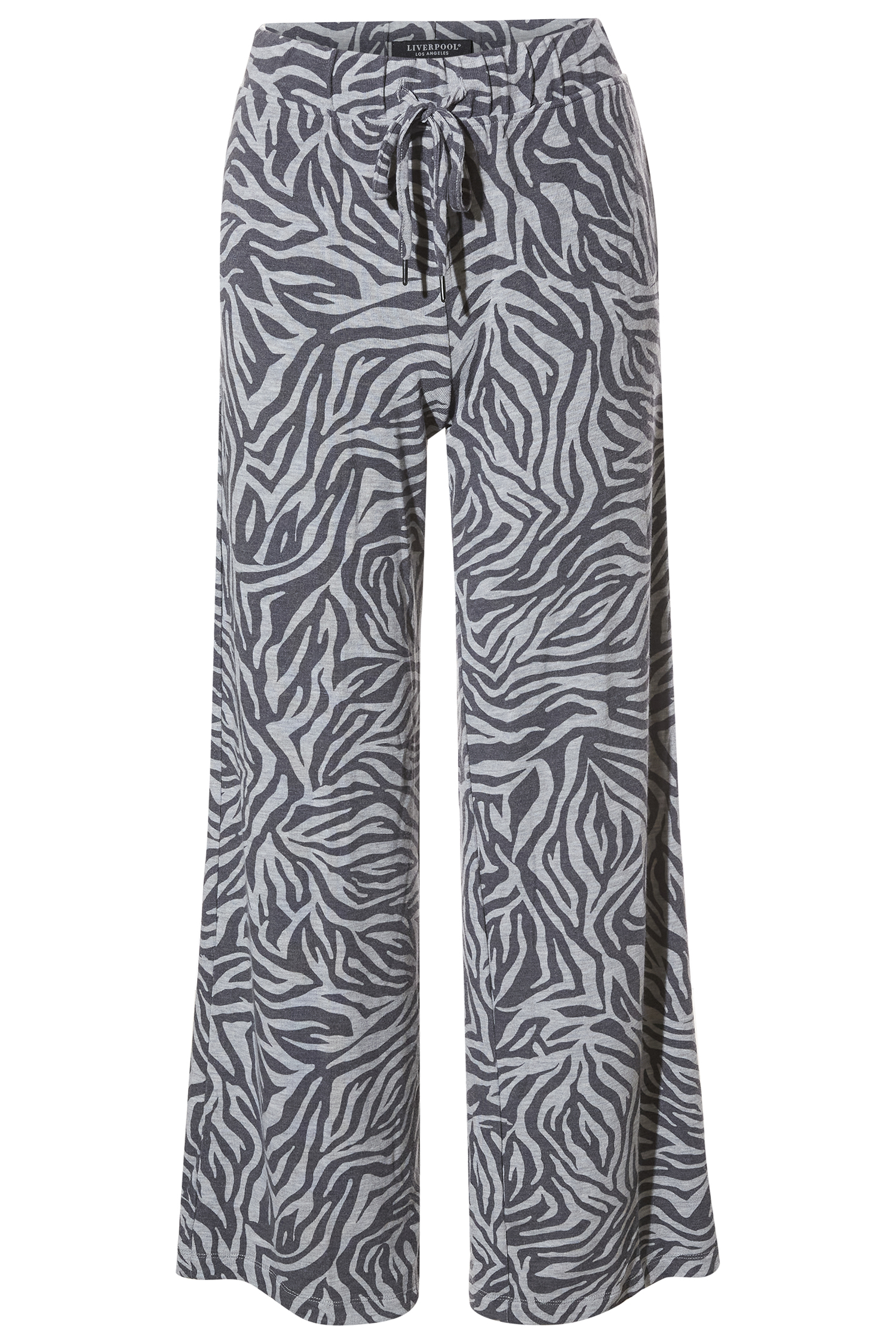 Liverpool Animal Print Wide Leg Pant