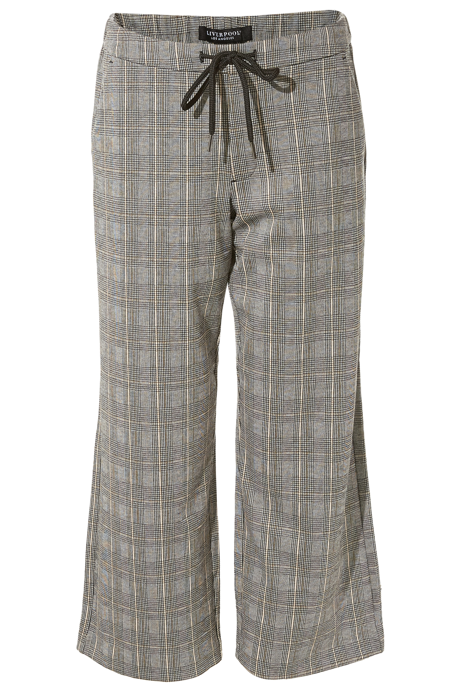 Liverpool Pull On Wide Leg Crop Trouser