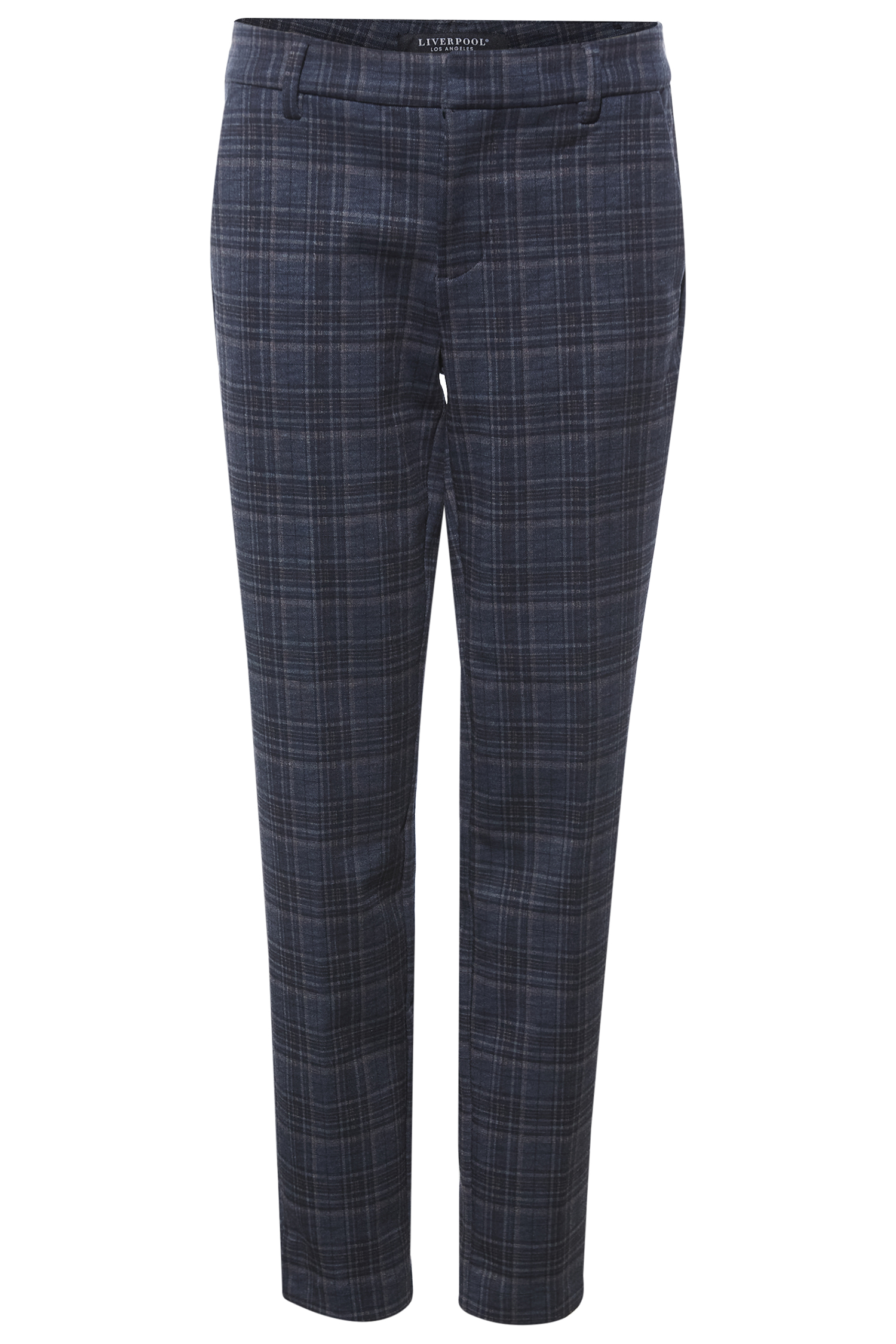 Liverpool Kelsey Plaid Trouser