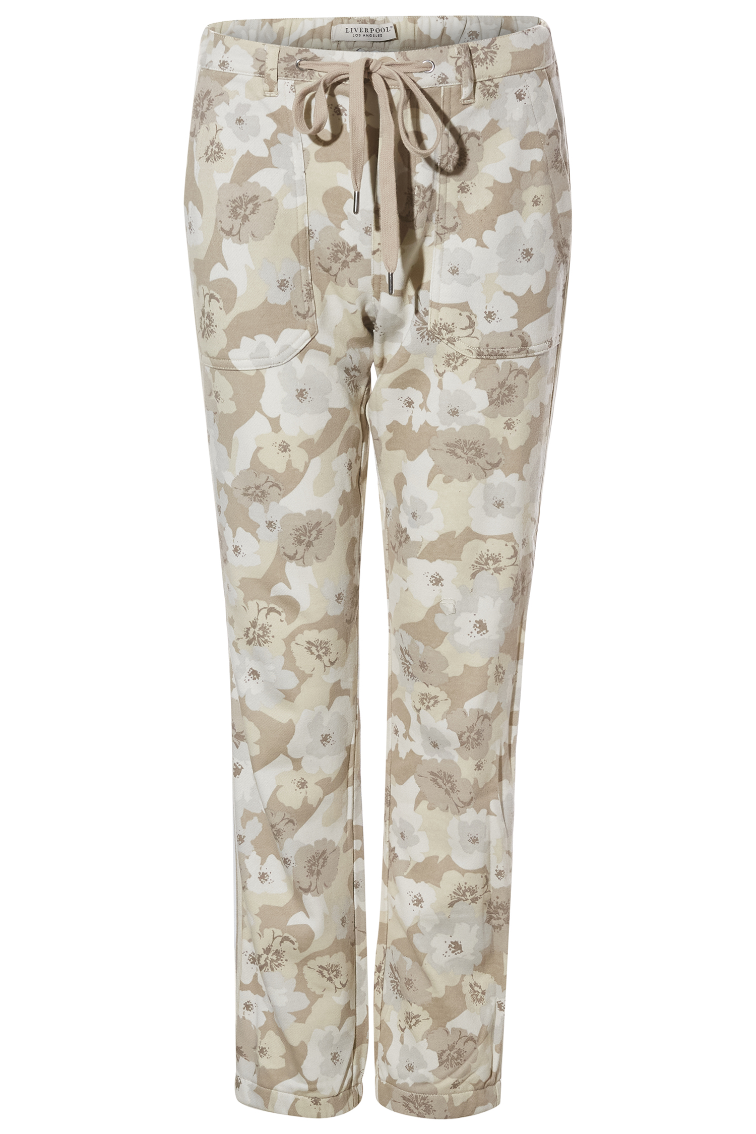 Liverpool Elastic Back Jogger Pant with Side Stripe