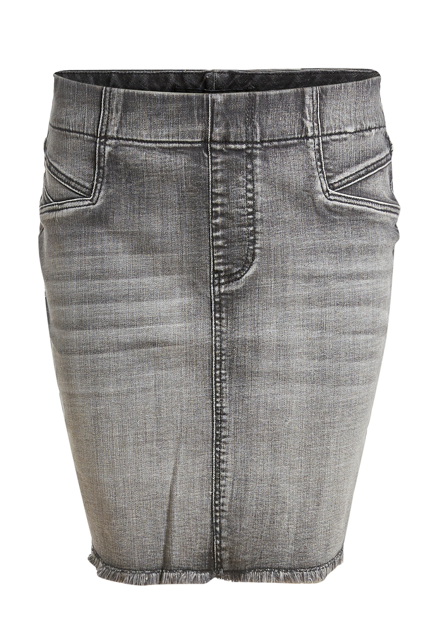 Liverpool Pull On Denim Skirt