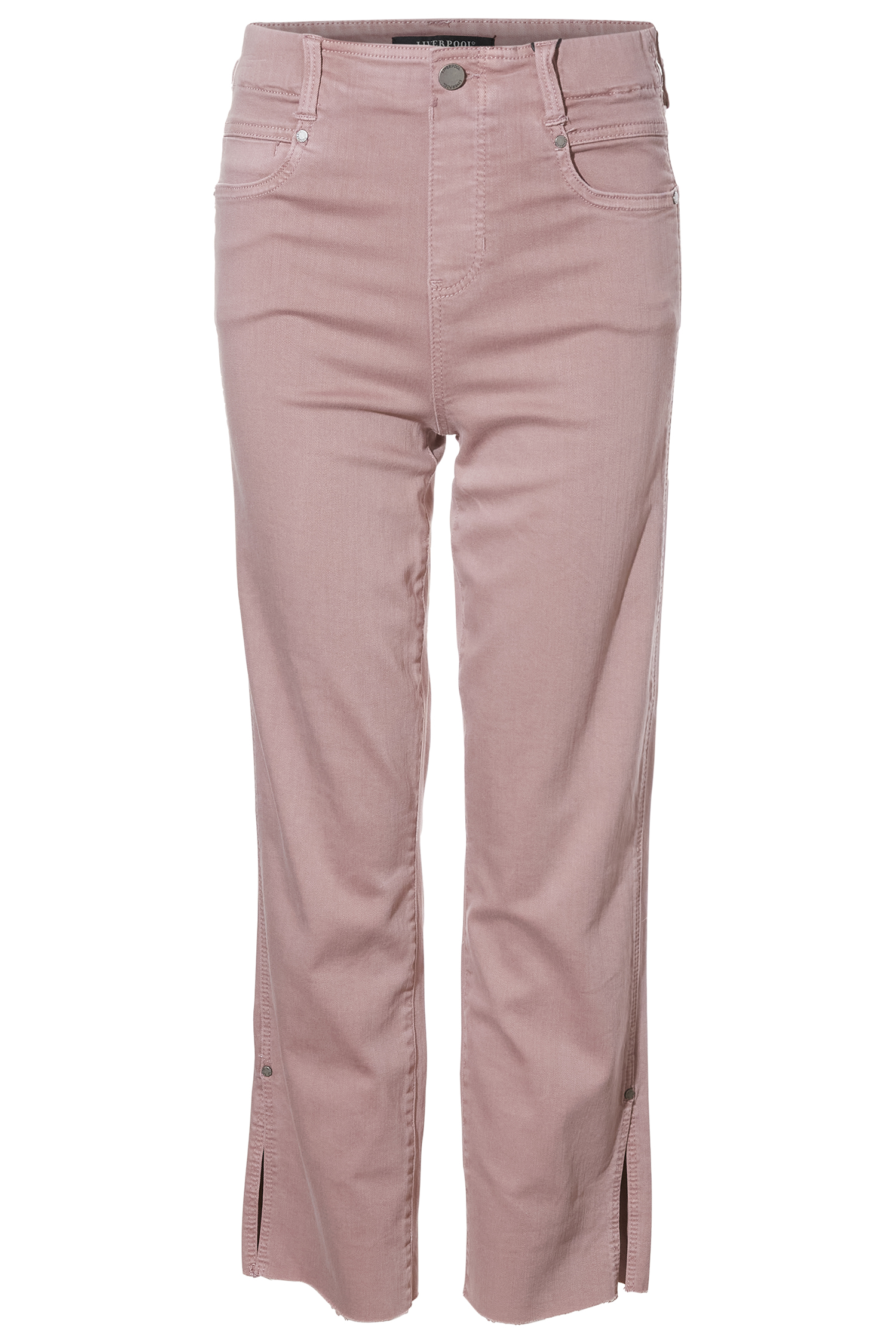 Liverpool Pull On Slit Hem Straight Jean