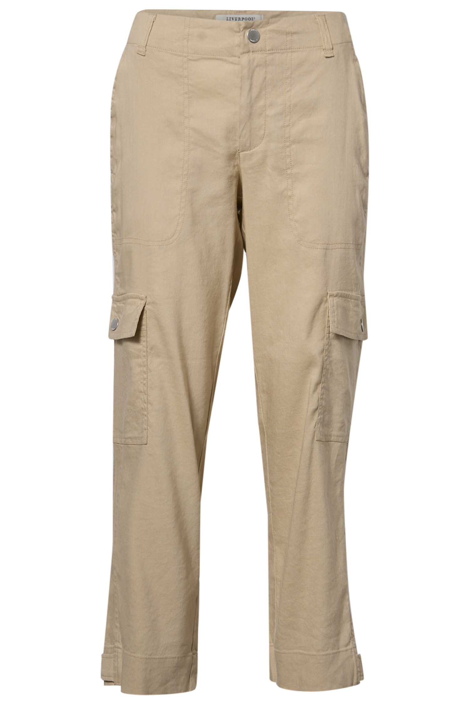 Liverpool Utility Cropped Pant