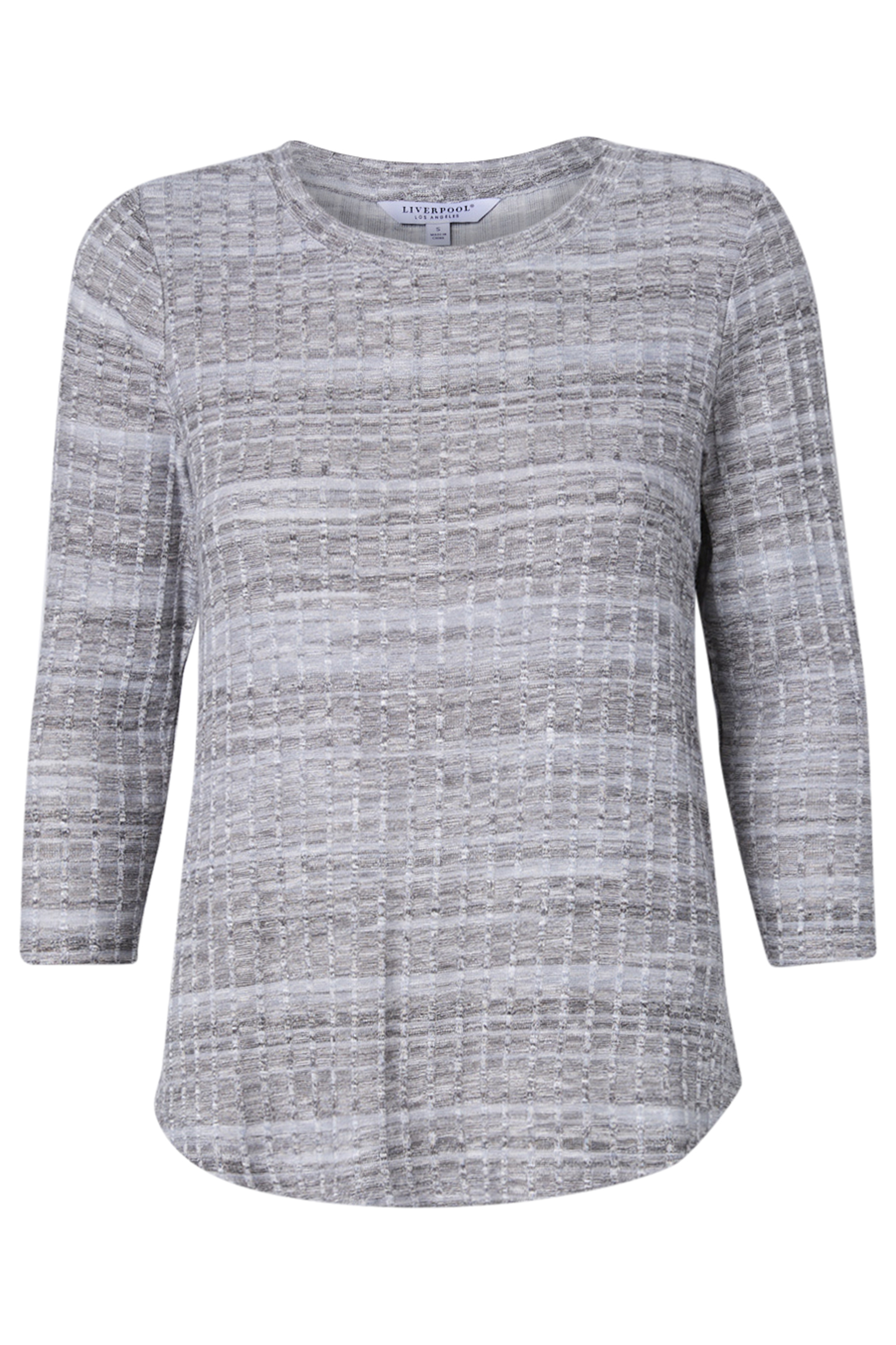 Liverpool Ribbed Knit Tee