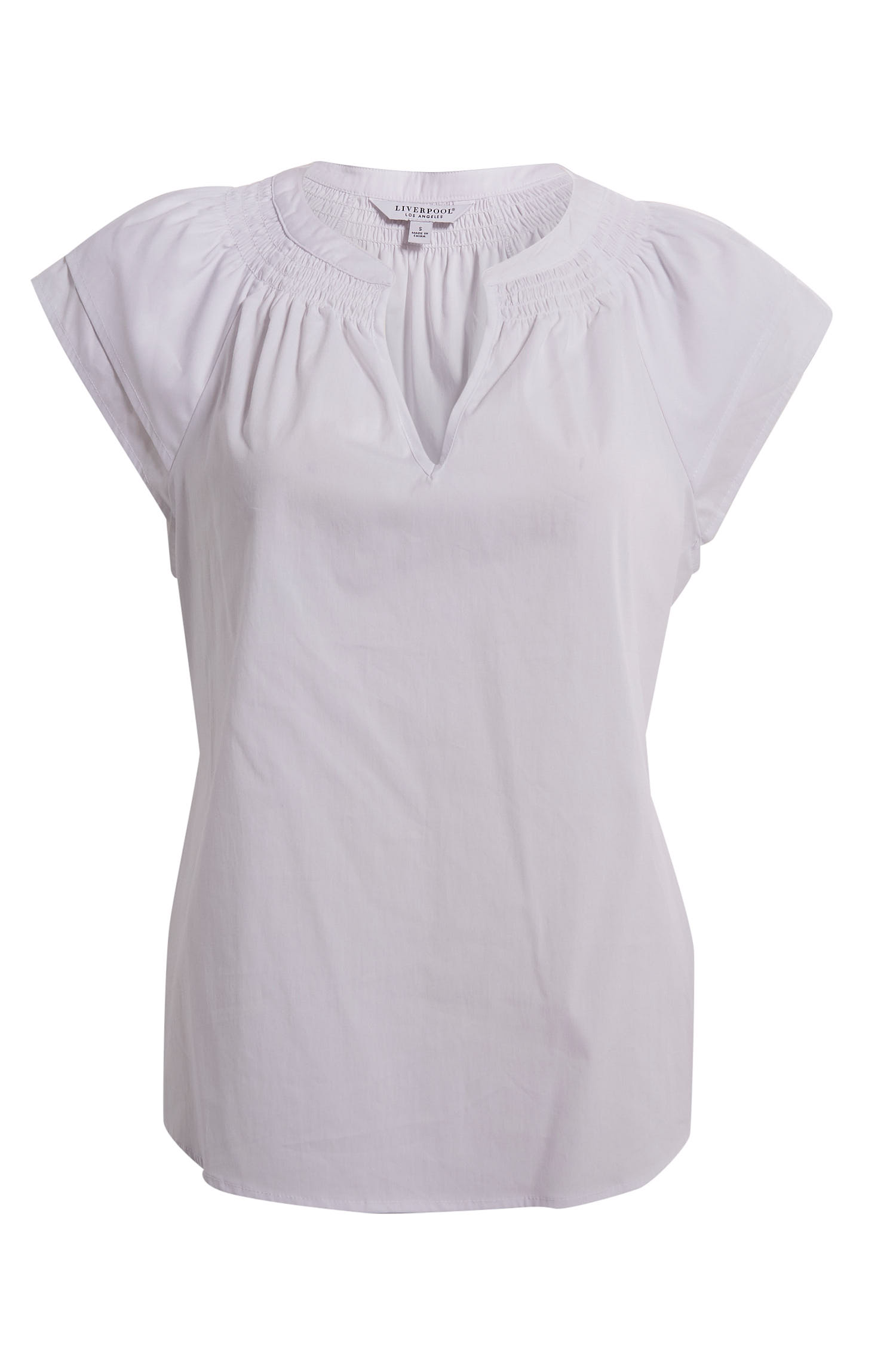 Liverpool Split Neck with Double Layered Short Sleeve