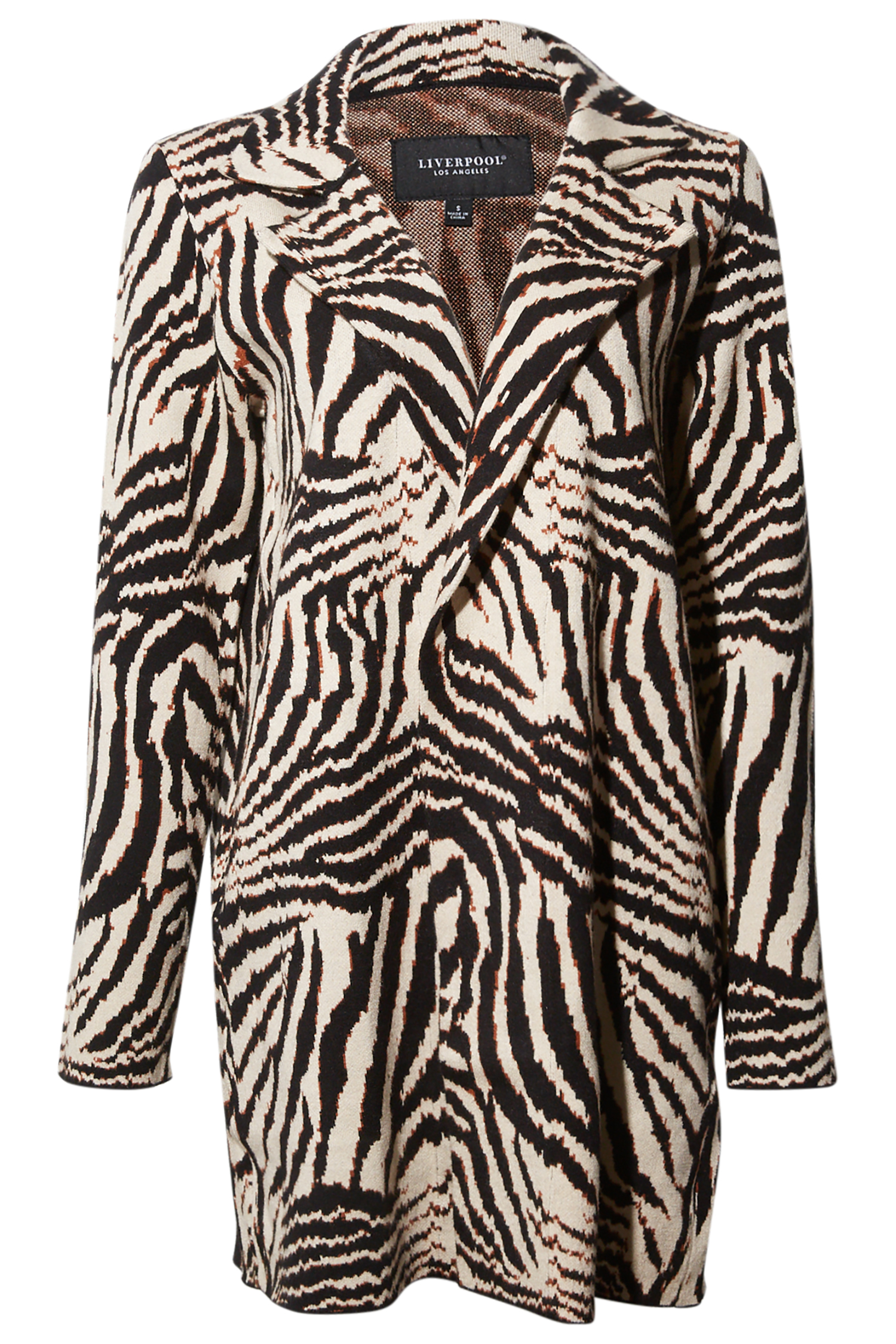 Liverpool Animal Print Coatigan