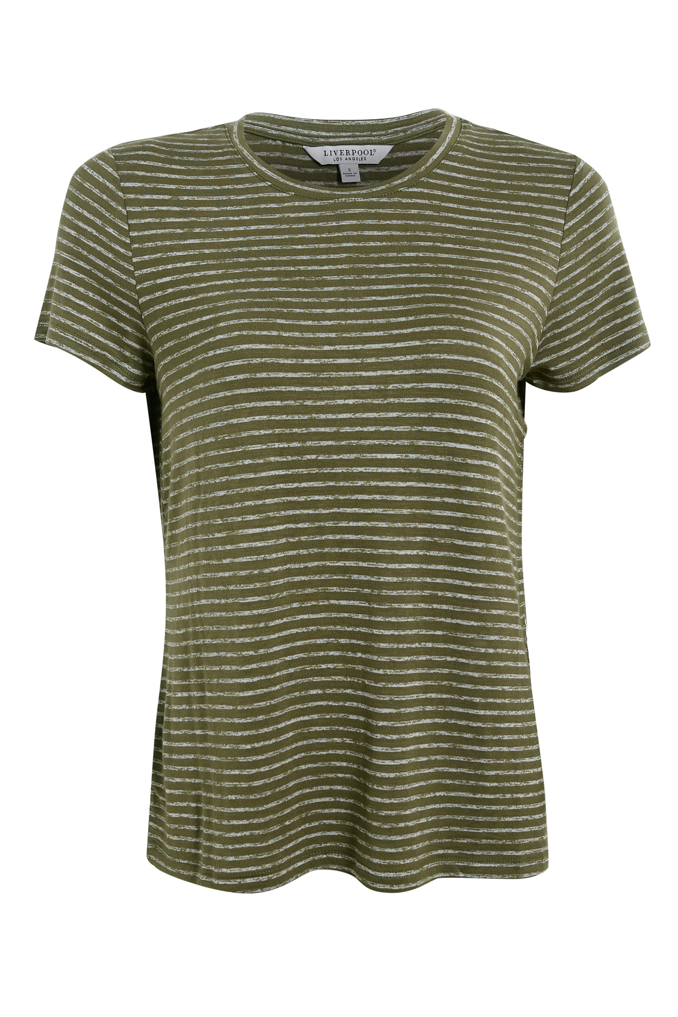 Liverpool Slim Fit Crew Neck Knit Tee