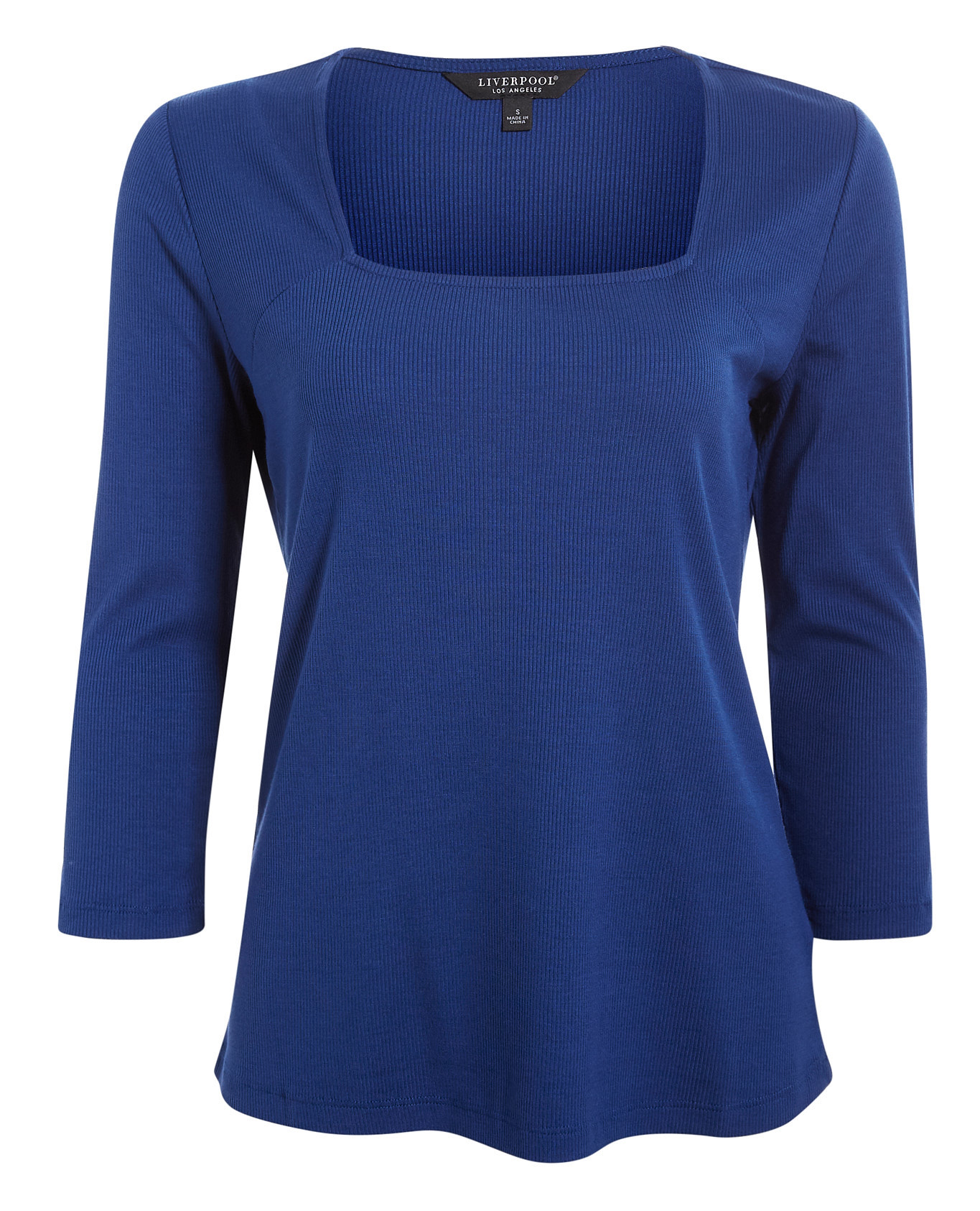Liverpool Square Neck 3/4 Sleeve