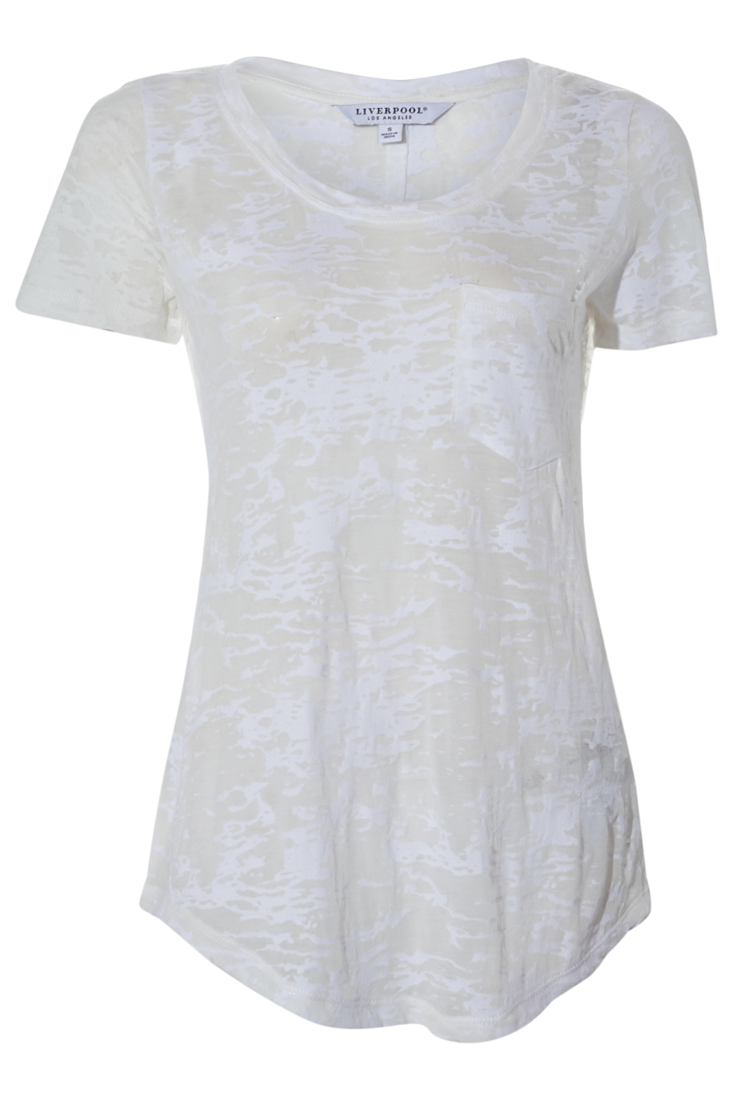 Liverpool Short Sleeve Tee with Pocket