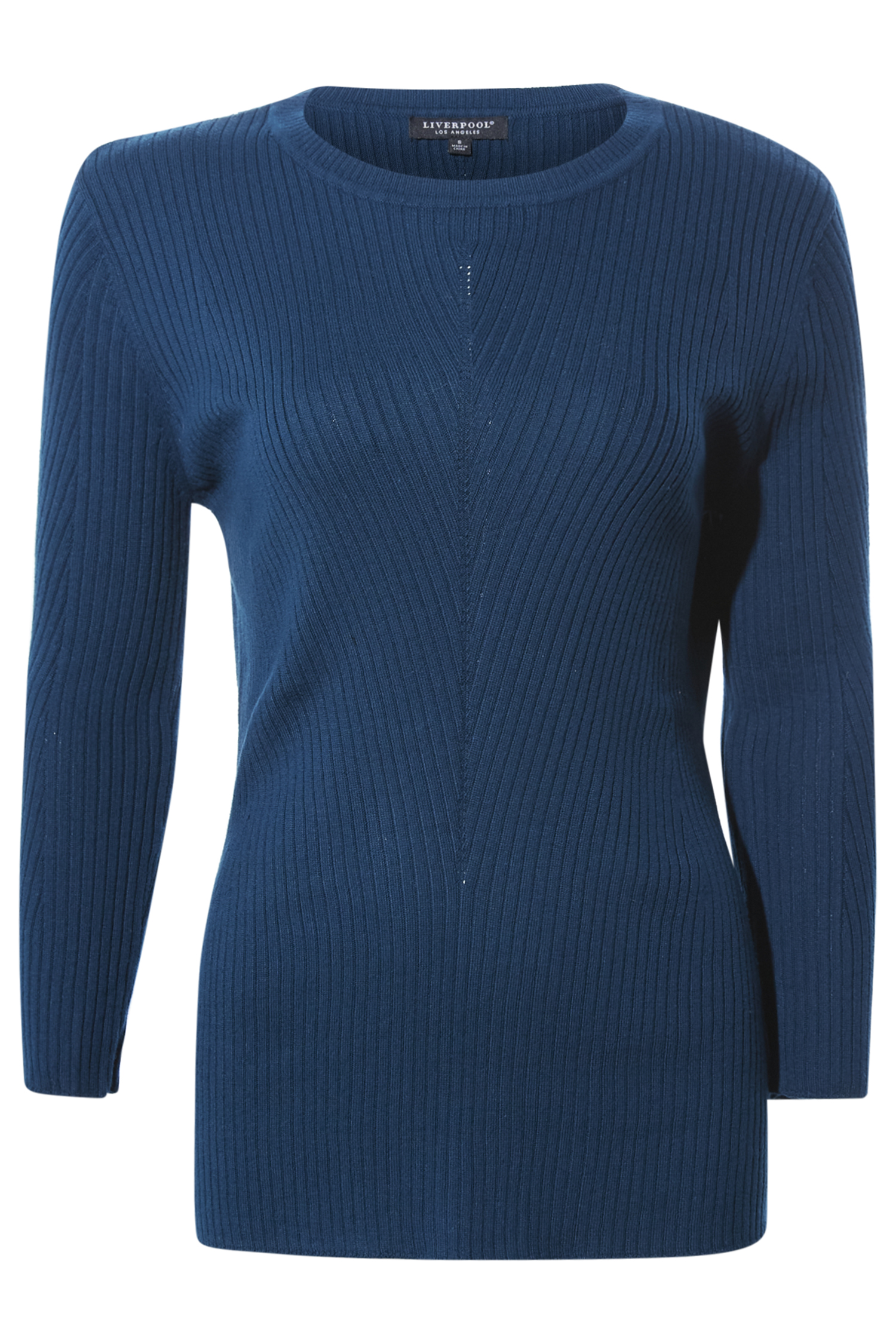 Liverpool Three Quarter Sleeve Sweater Top
