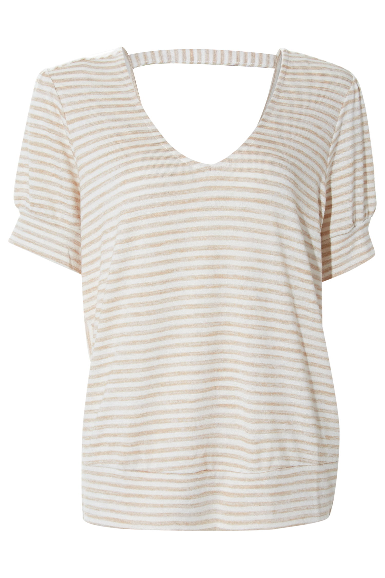 Liverpool Twist Back Short Sleeve Top