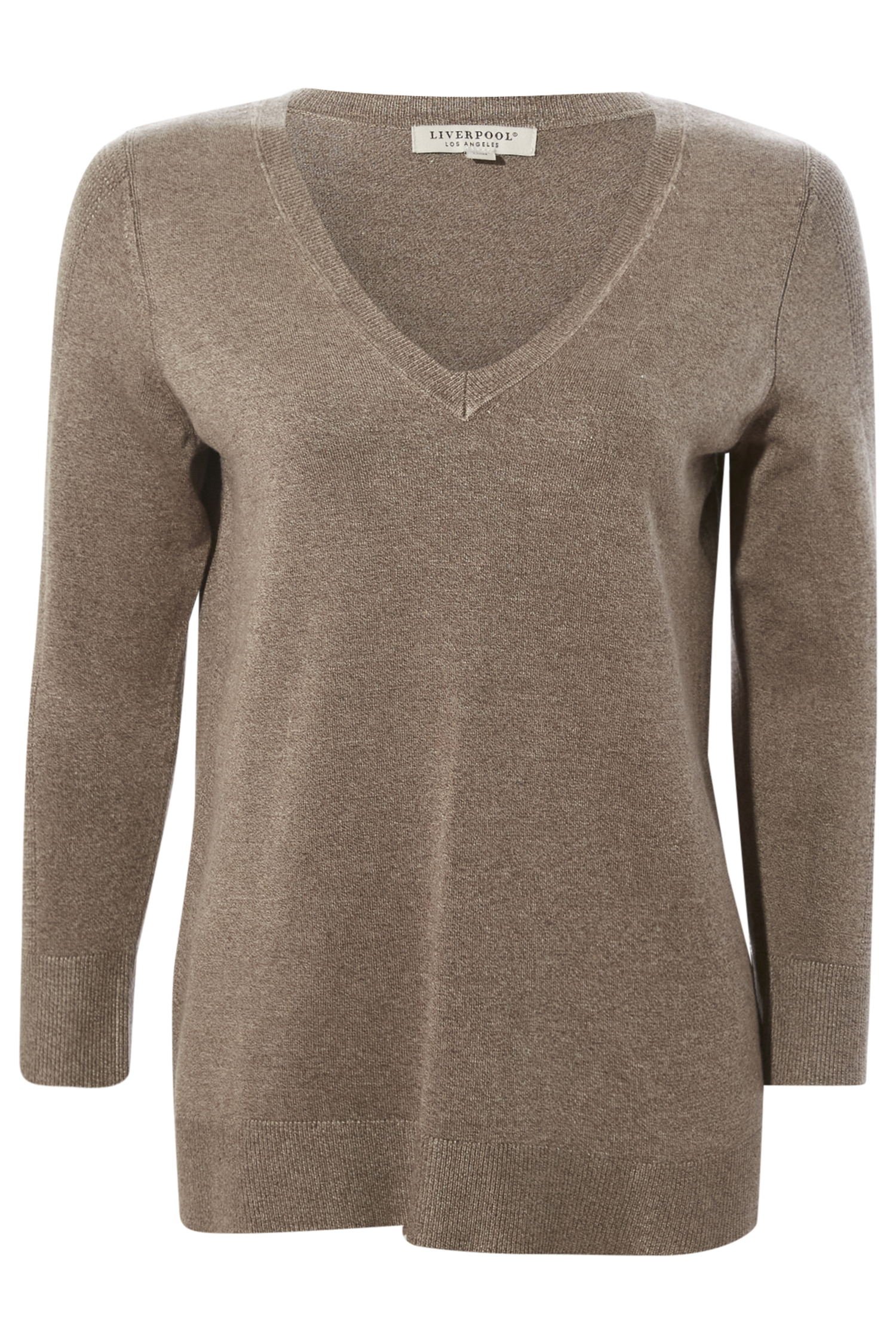 Liverpool 3/4 Sleeve V Neck Top