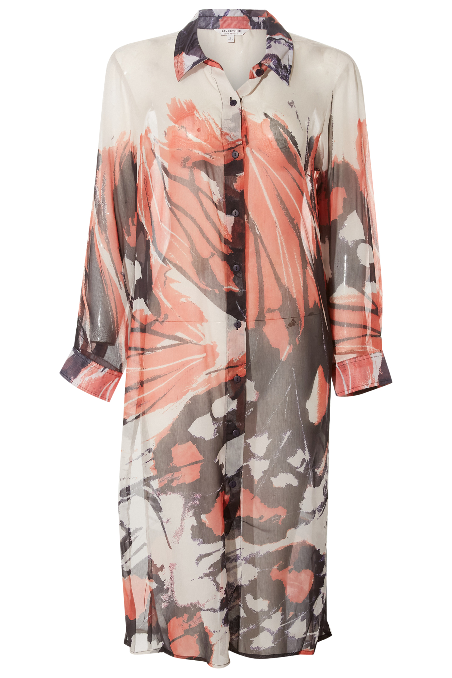 Liverpool Butterfly Tunic Top