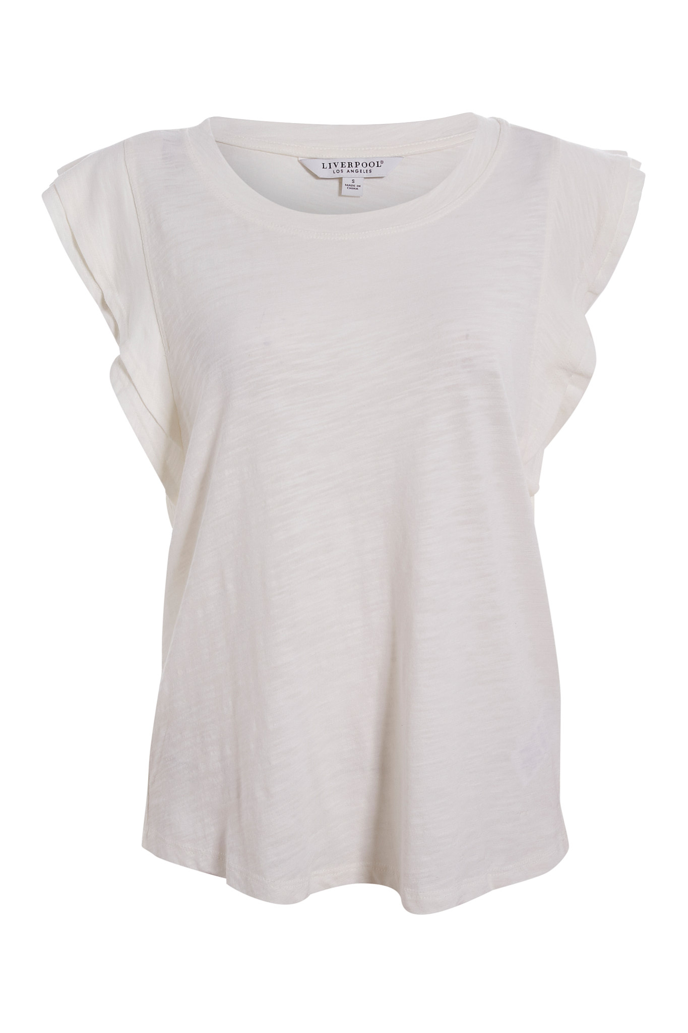 Liverpool Double Layered Flutter Short Sleeve