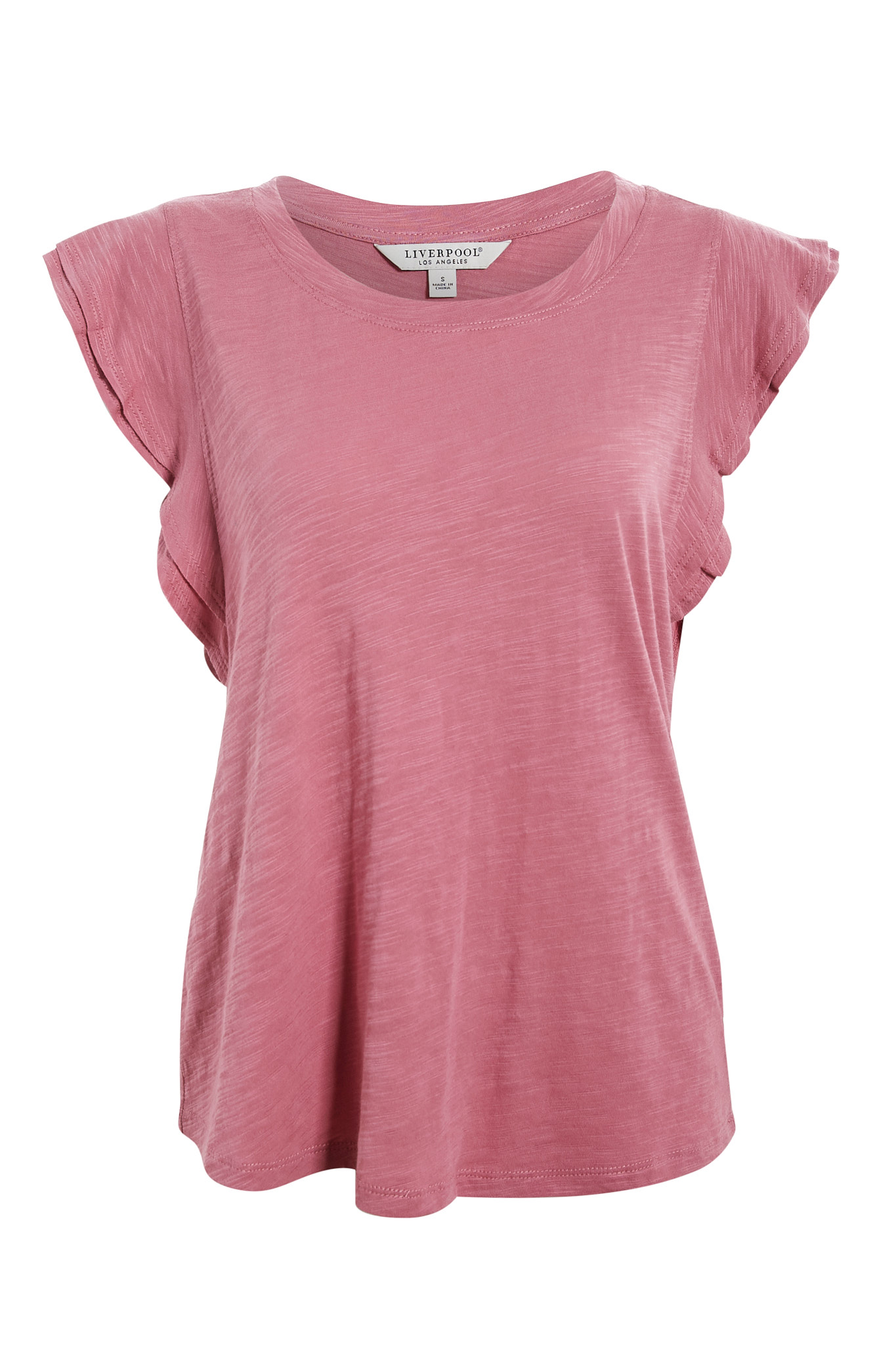 Liverpool Double Layered Flutter Short Sleeve