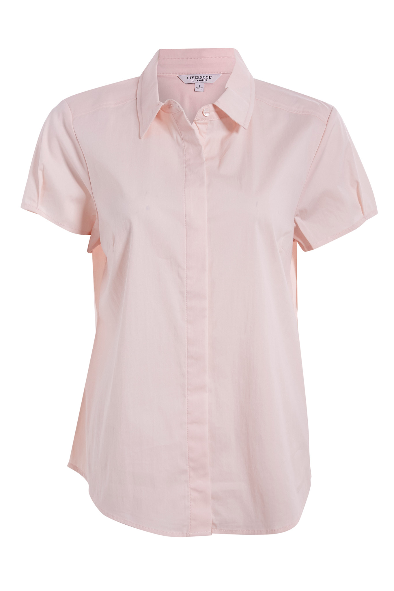 Liverpool Short Sleeve Button Front
