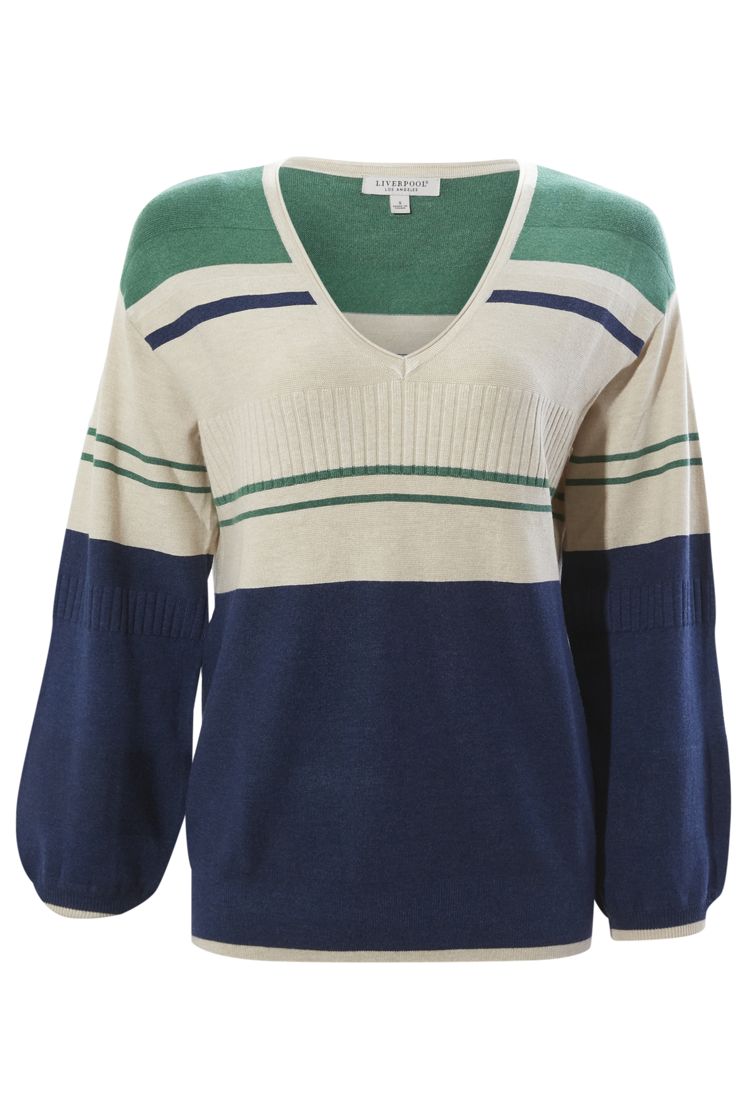 Liverpool Color Block Sweater
