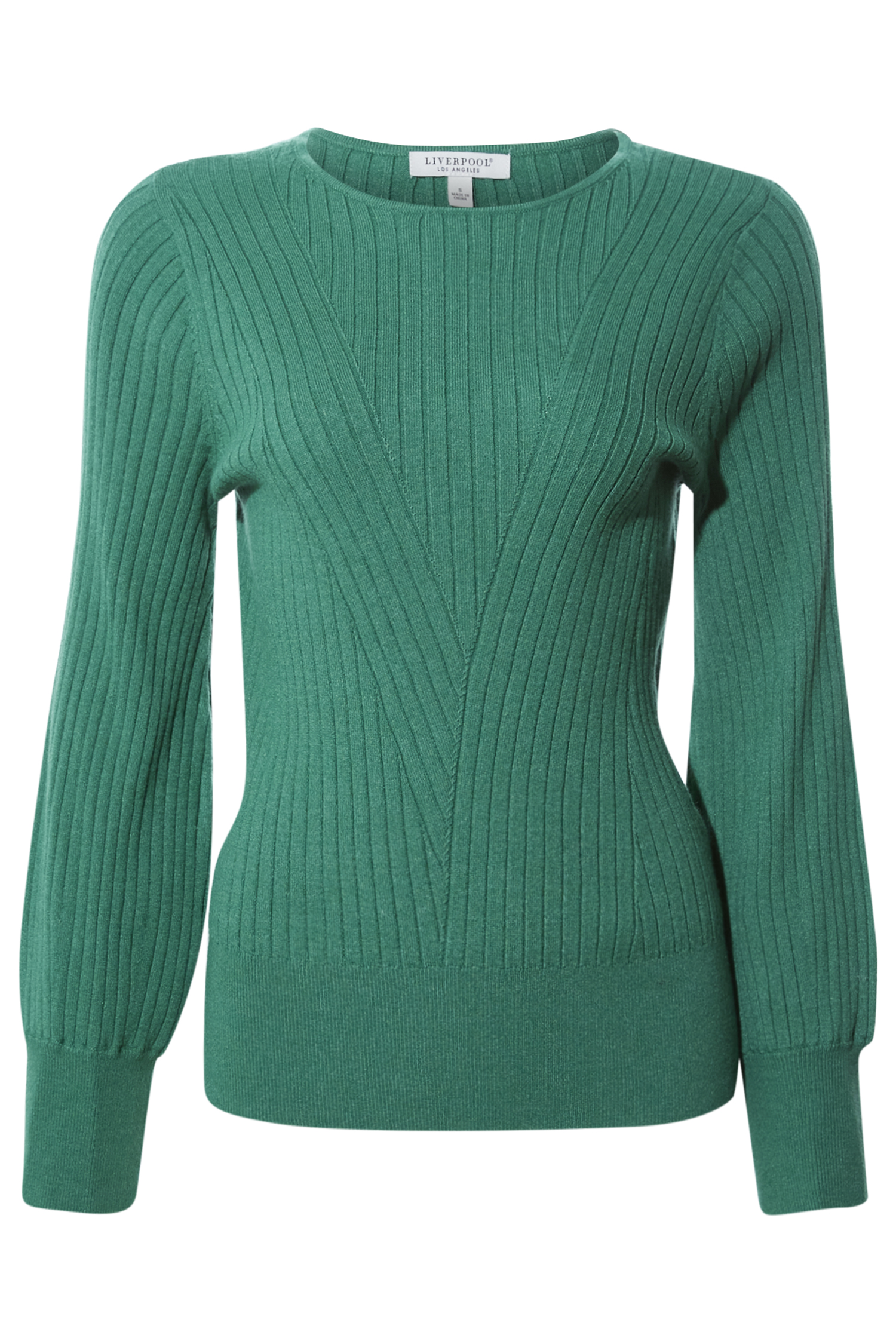 Liverpool Crew Neck Ribbed Sweater