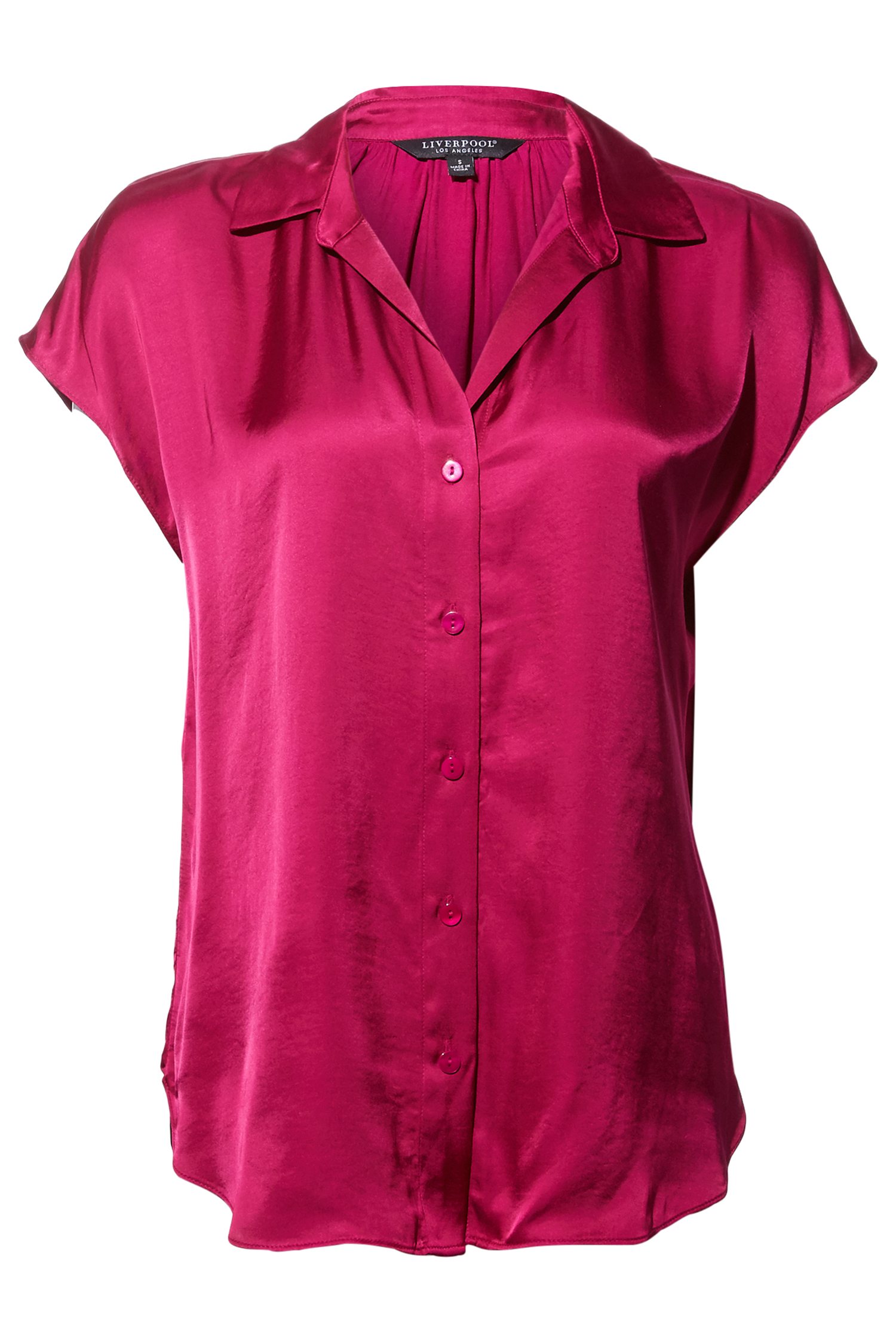 Liverpool Short Sleeve Button Up