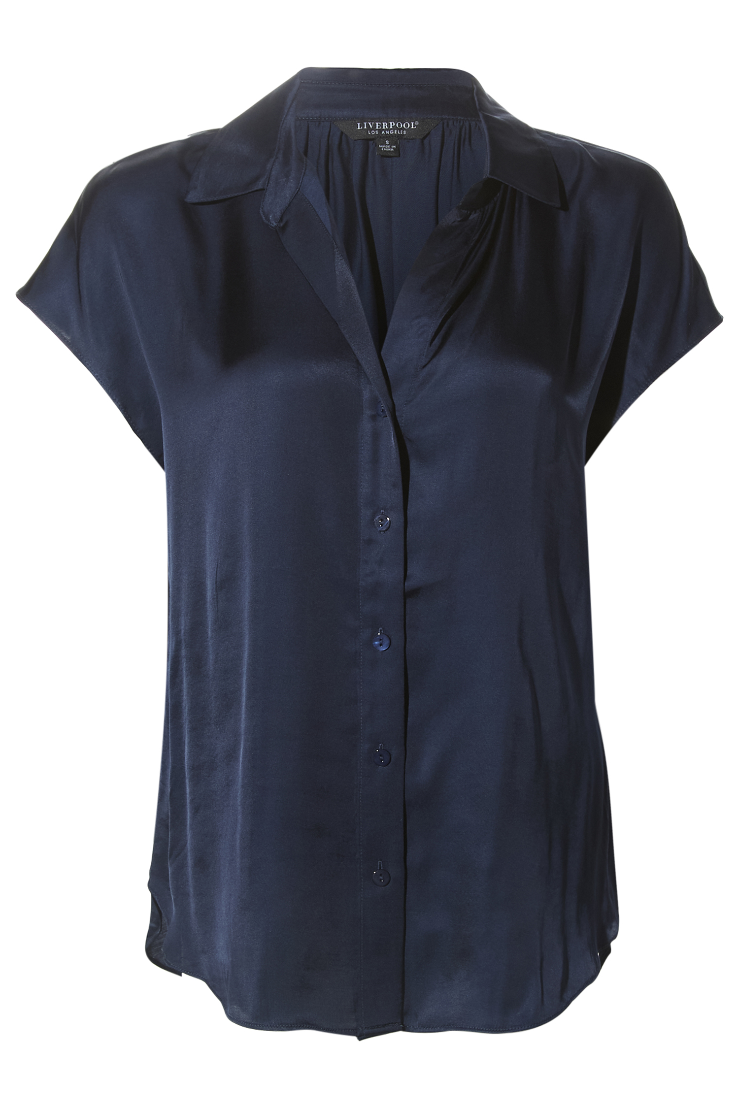 Liverpool Short Sleeve Button Up