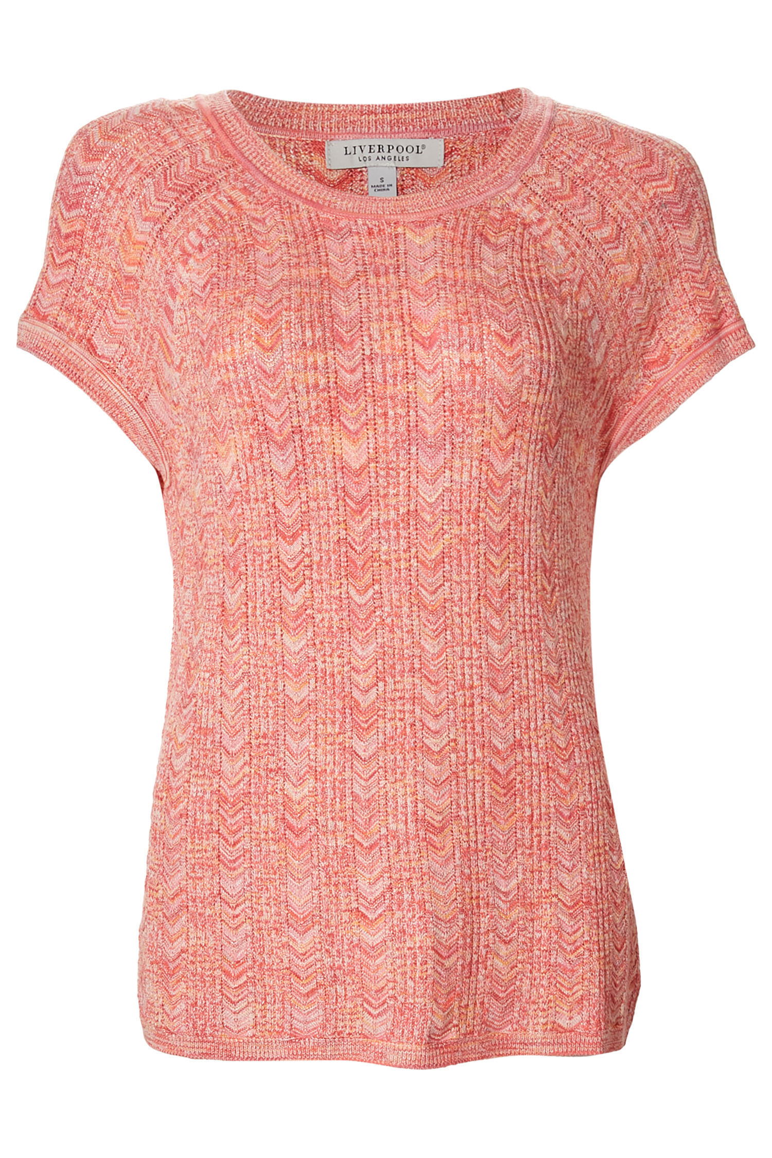 Liverpool Chevron Spacedye Short Sleeve