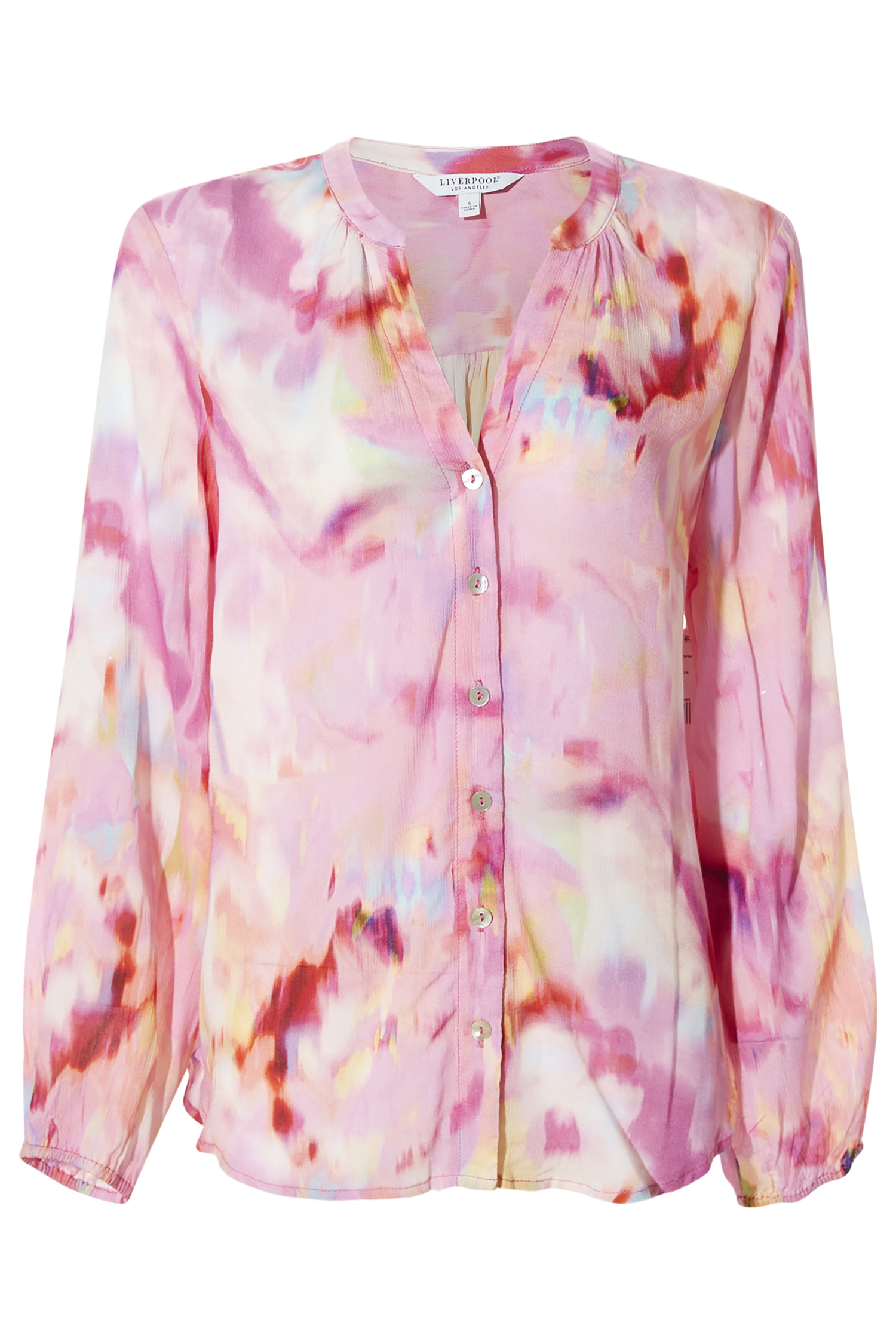 Liverpool Shirred Blouse