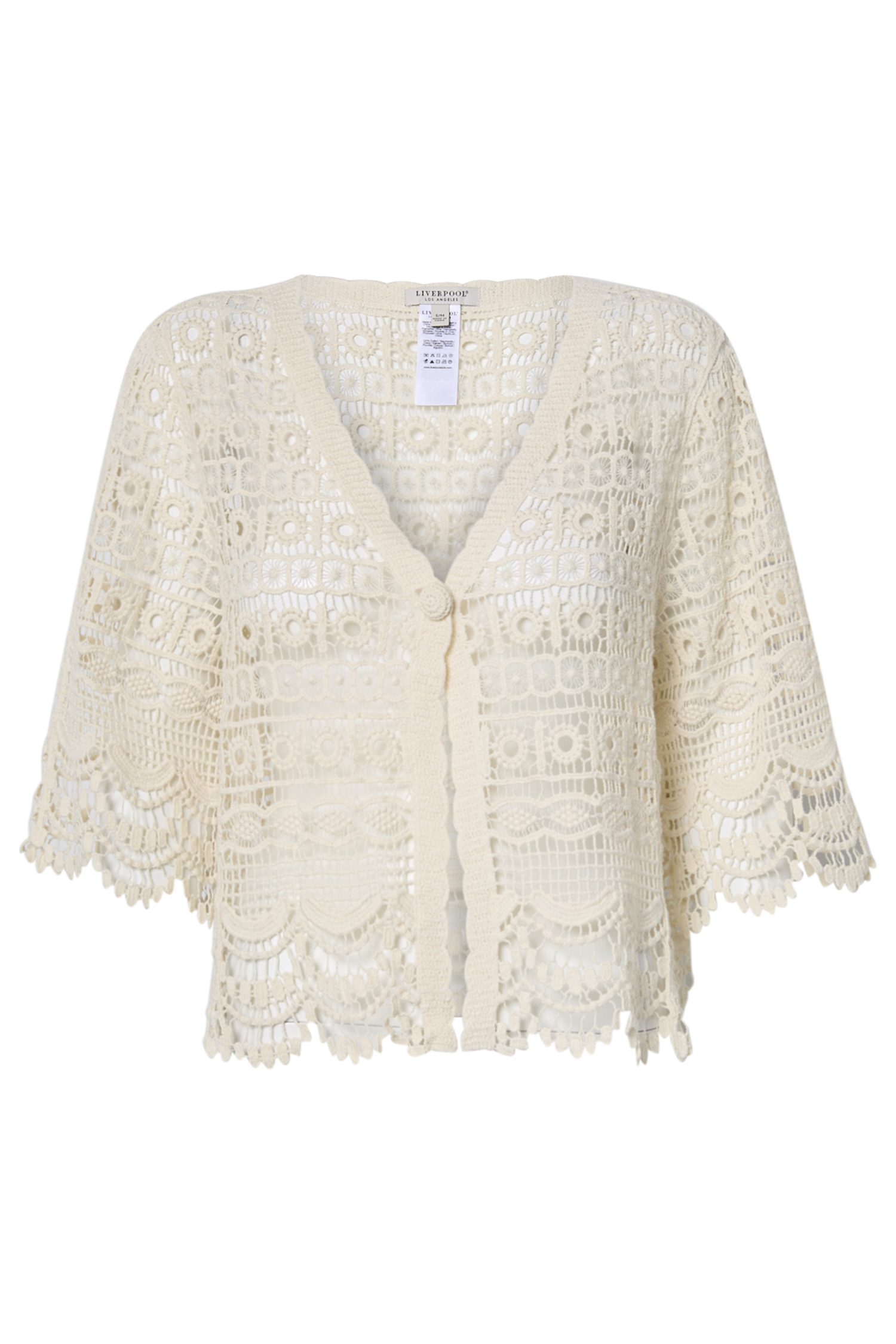 Short Sleeve Lace Top