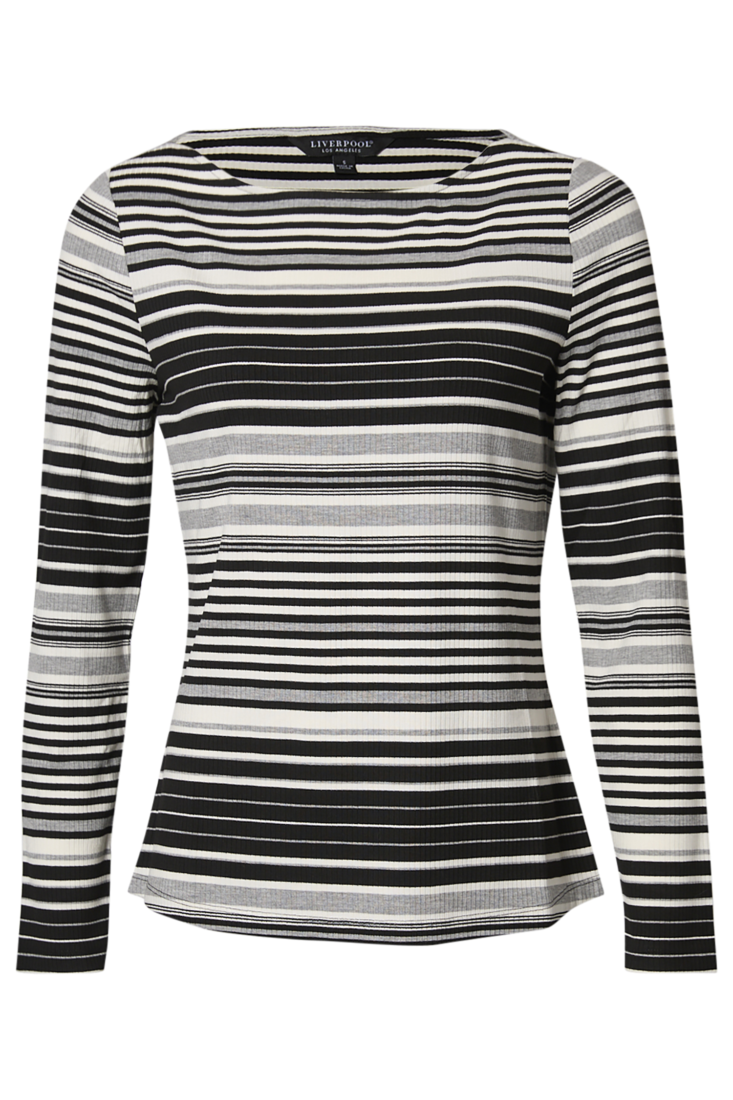 Liverpool Boat Neck Knit Top