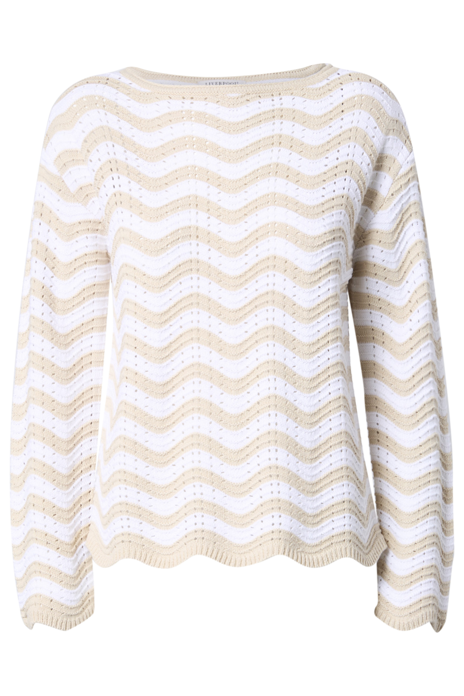 Liverpool Long Sleeve Boat Neck