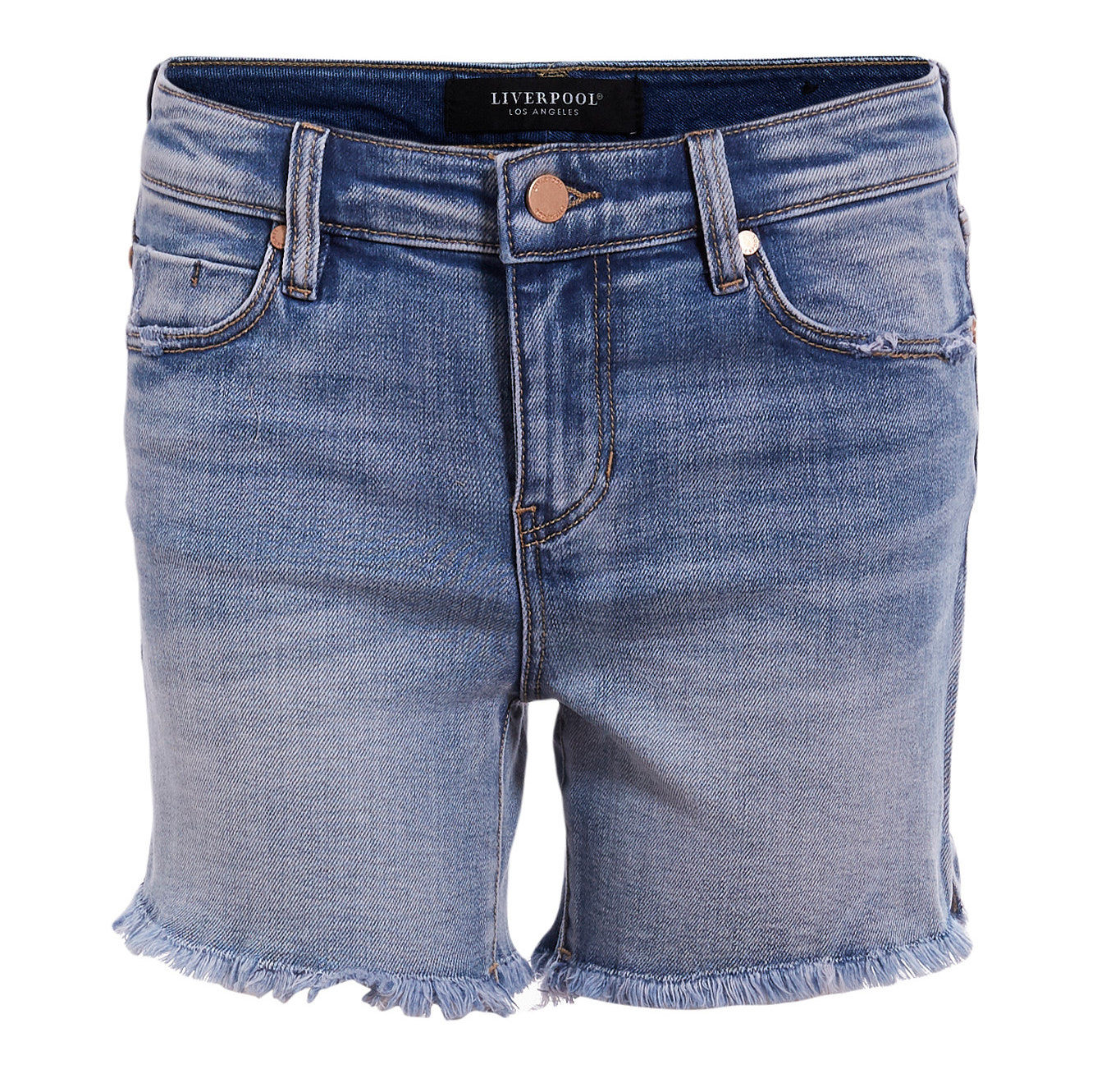 Liverpool Mid Rise Fray Hem Short