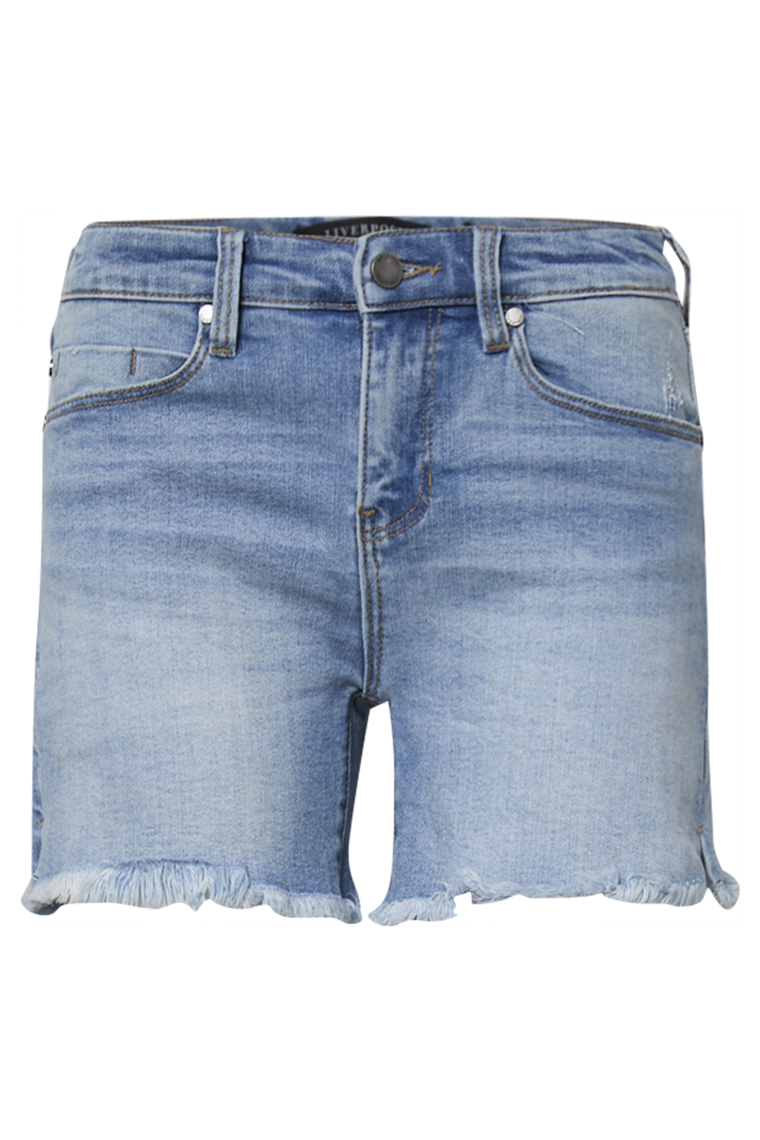 Liverpool Mid Rise Fray Hem Short