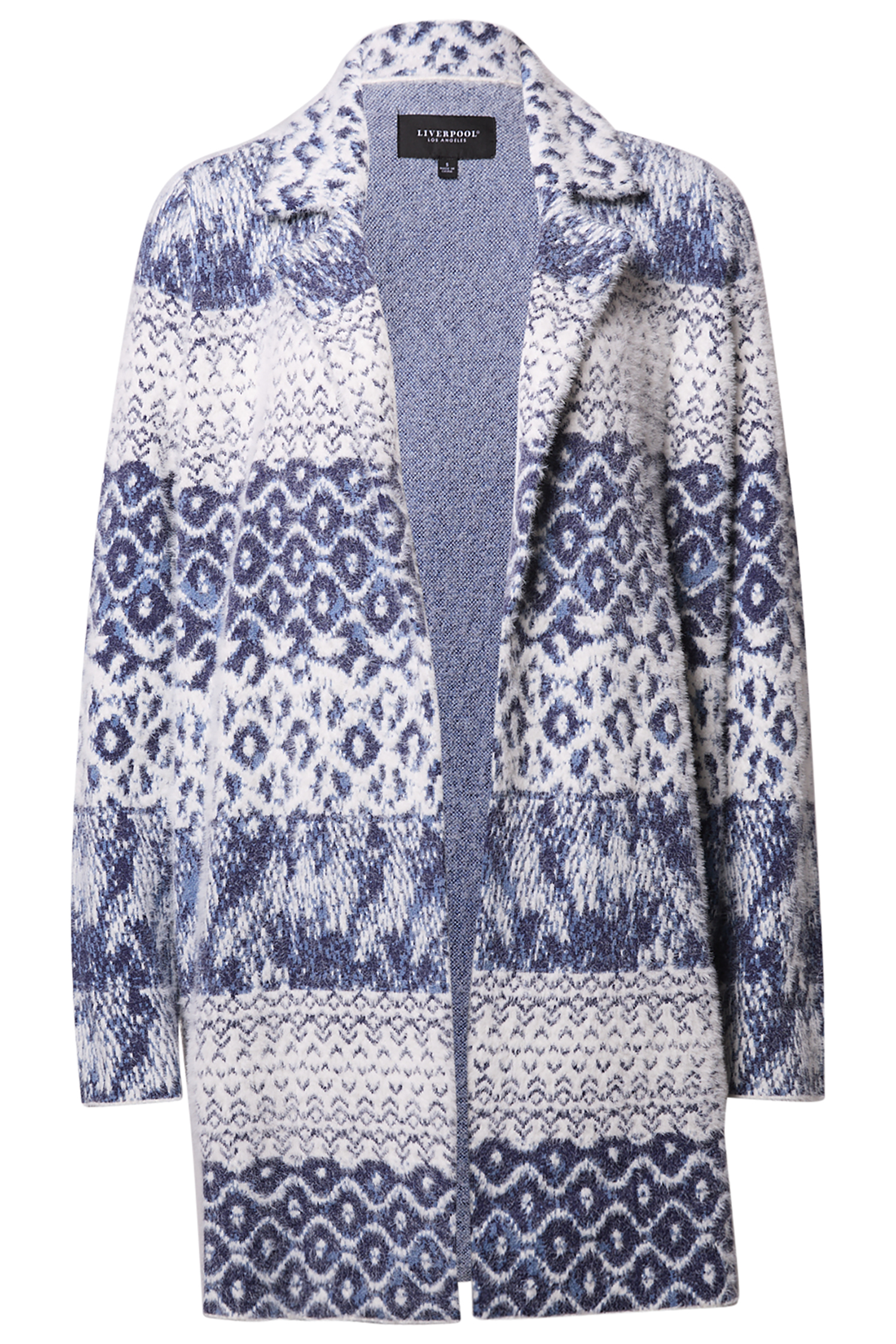 Liverpool Printed Sweater Coat