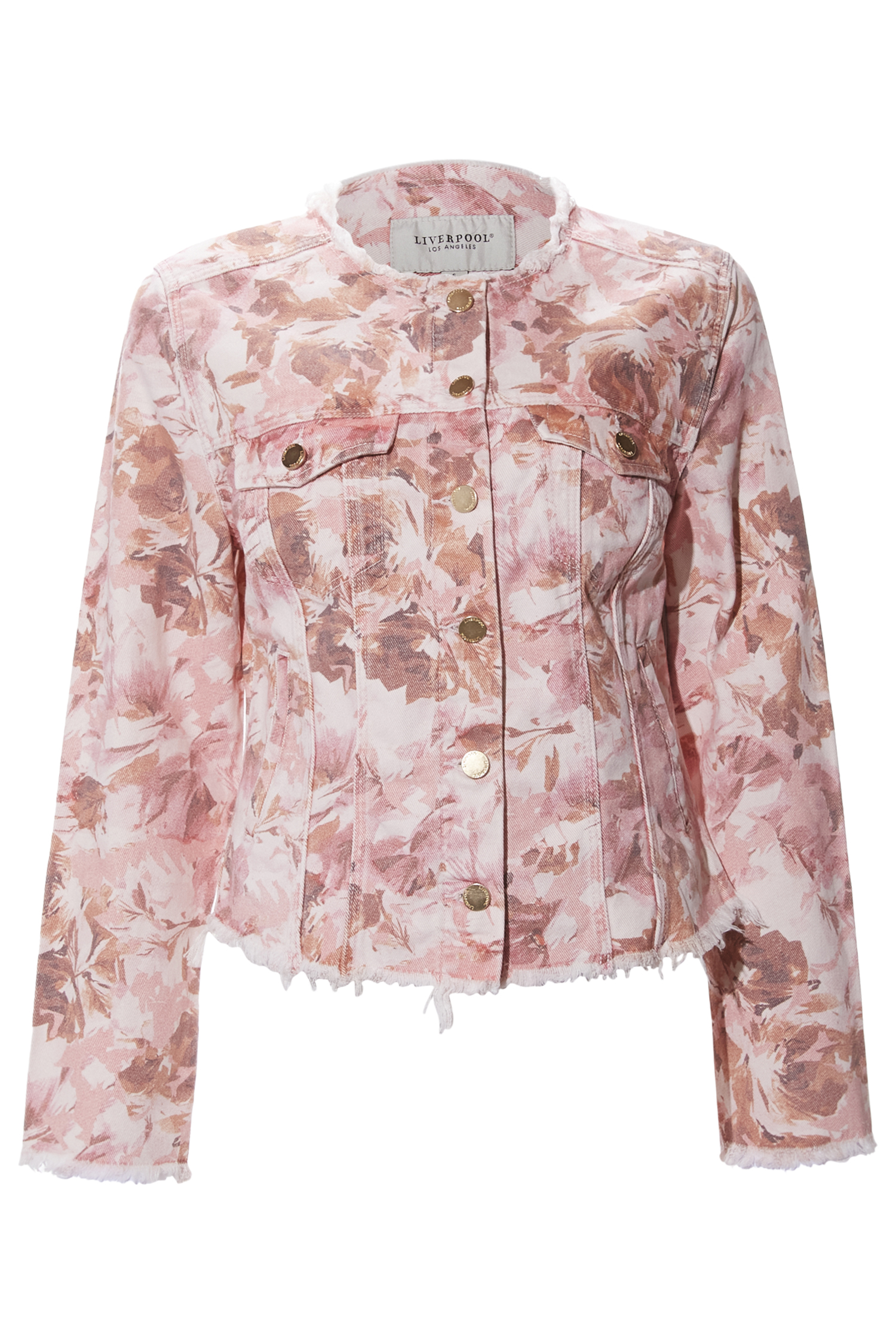 Liverpool Floral Classic Jean Jacket