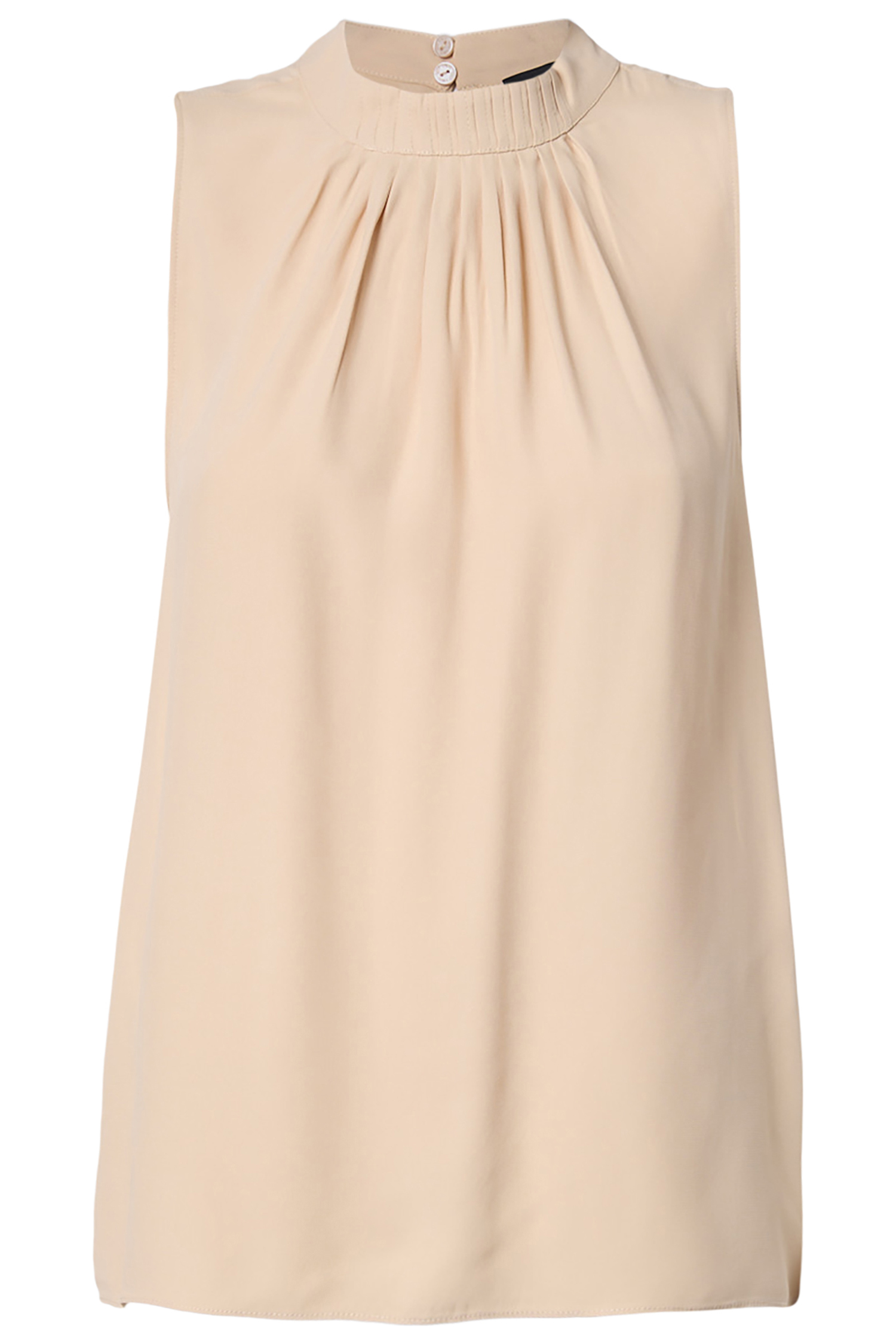 Pleated Front Blouse