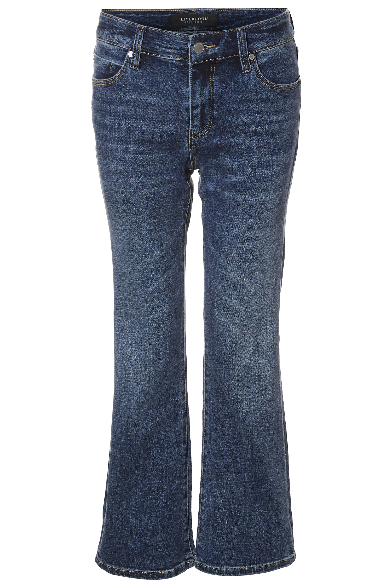 Liverpool Crop Flare Jean