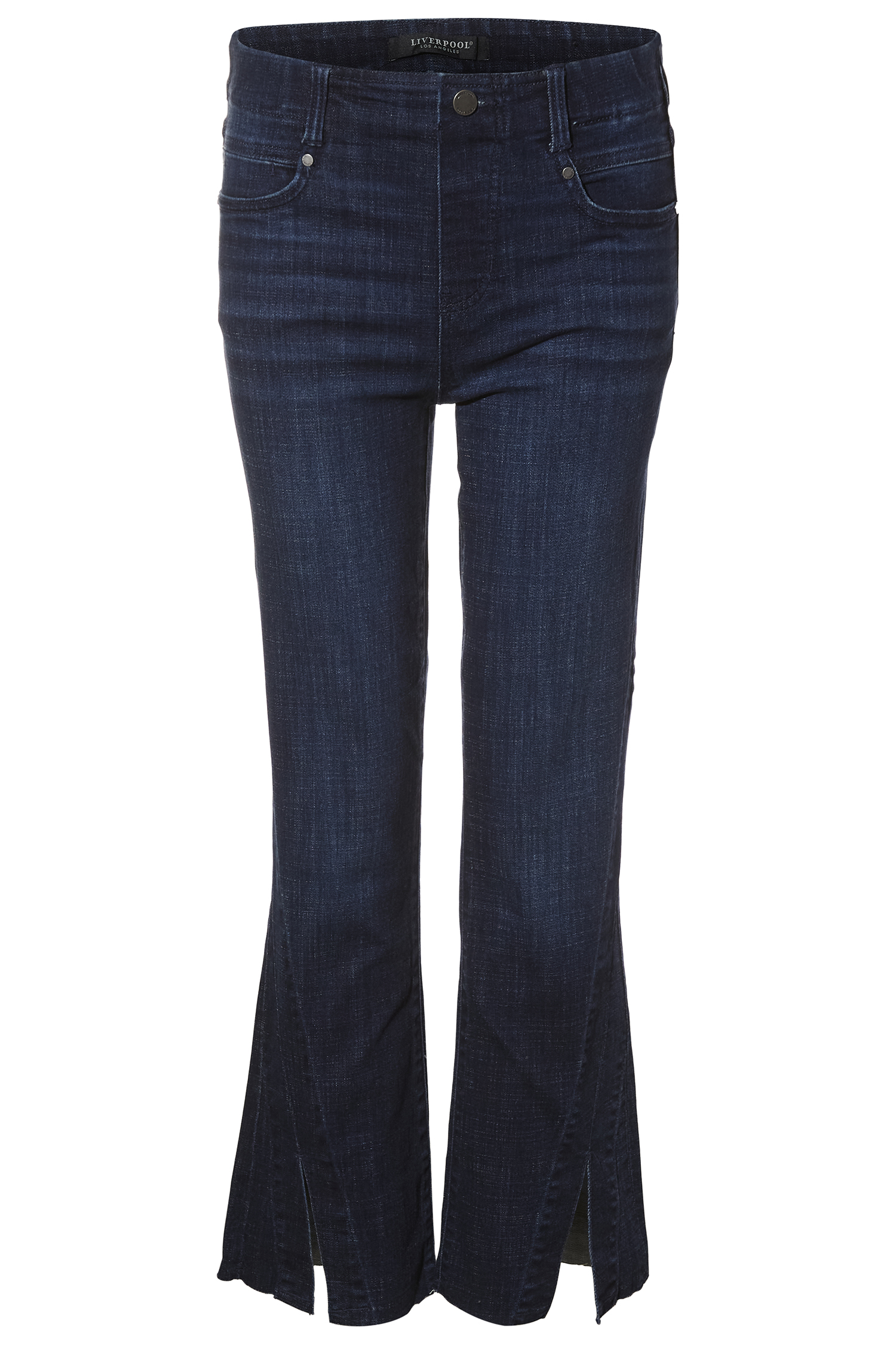 Liverpool Gia Crop Split Cut Hem