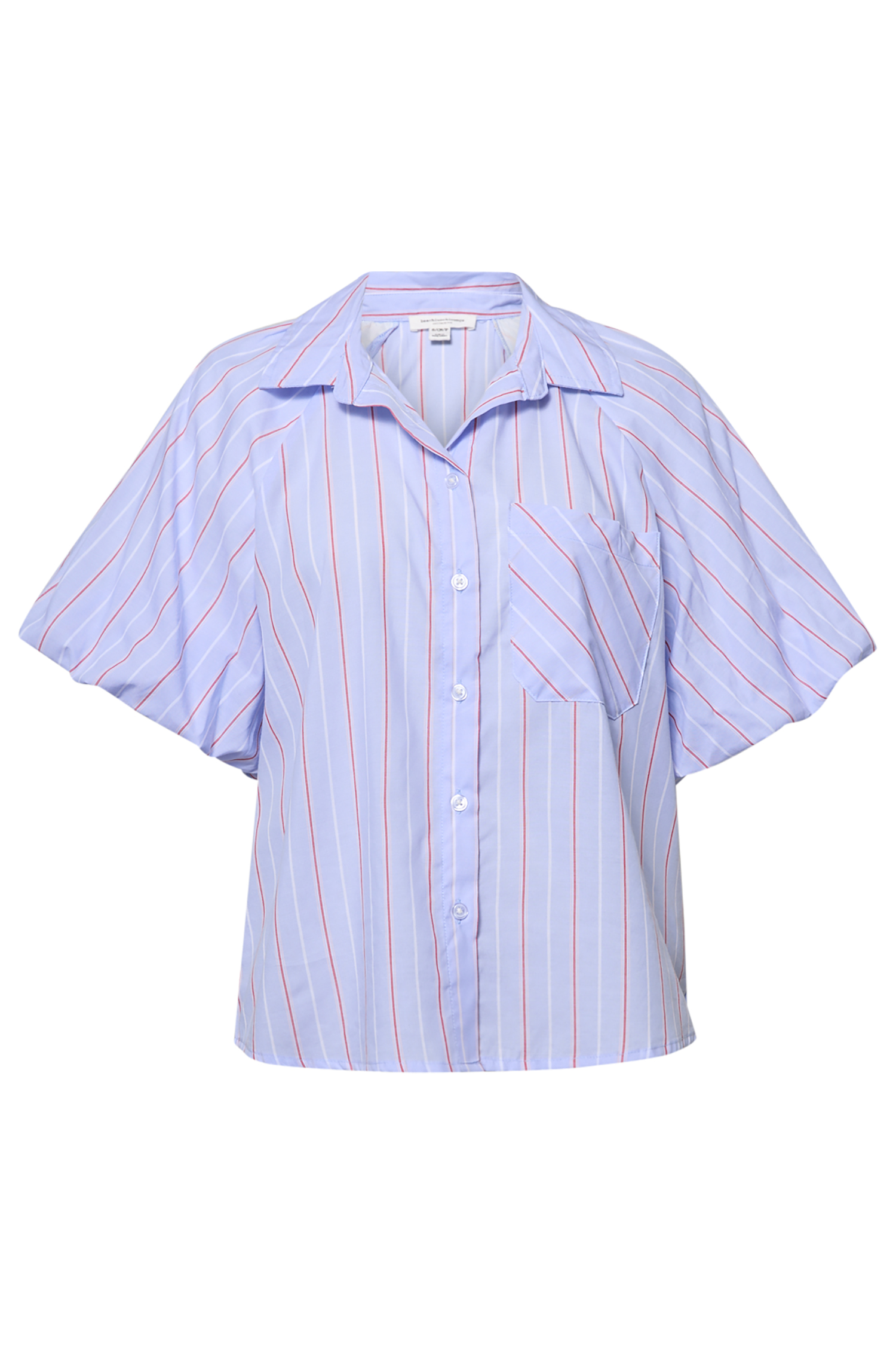 Beach Lunch Lounge Striped Shirt