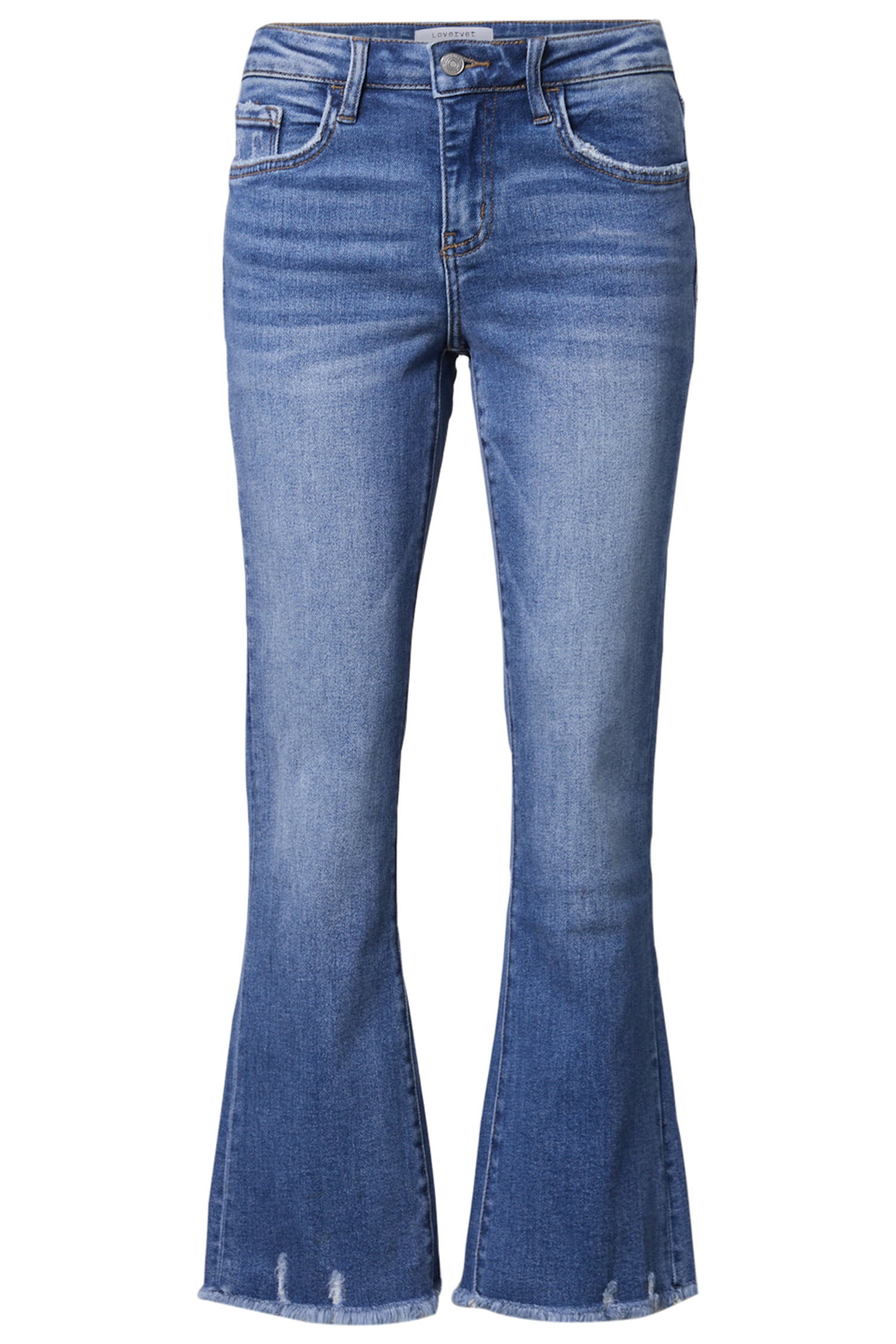 Mid Rise Bootcut Denim