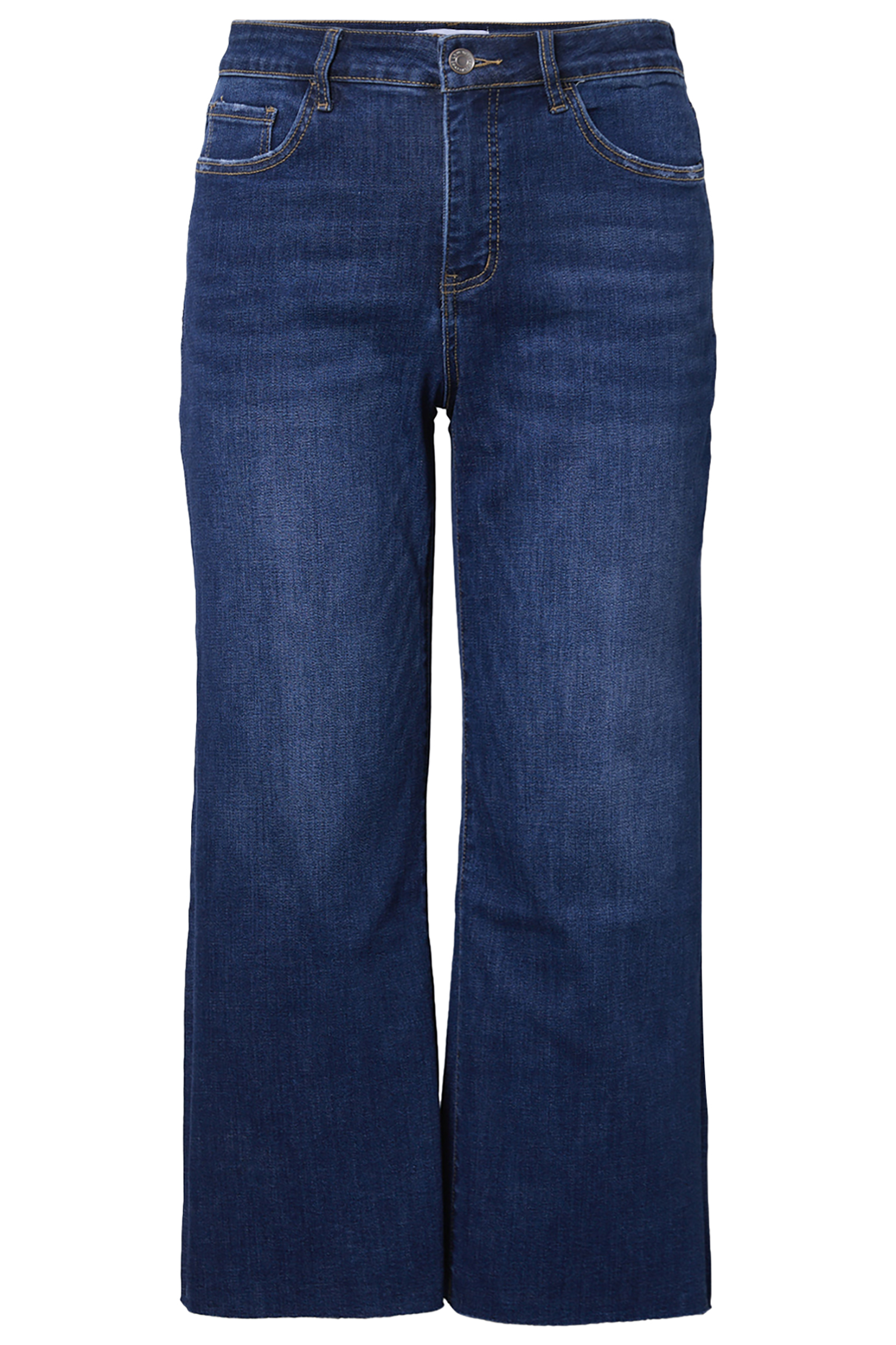 High Rise Wide Leg Denim