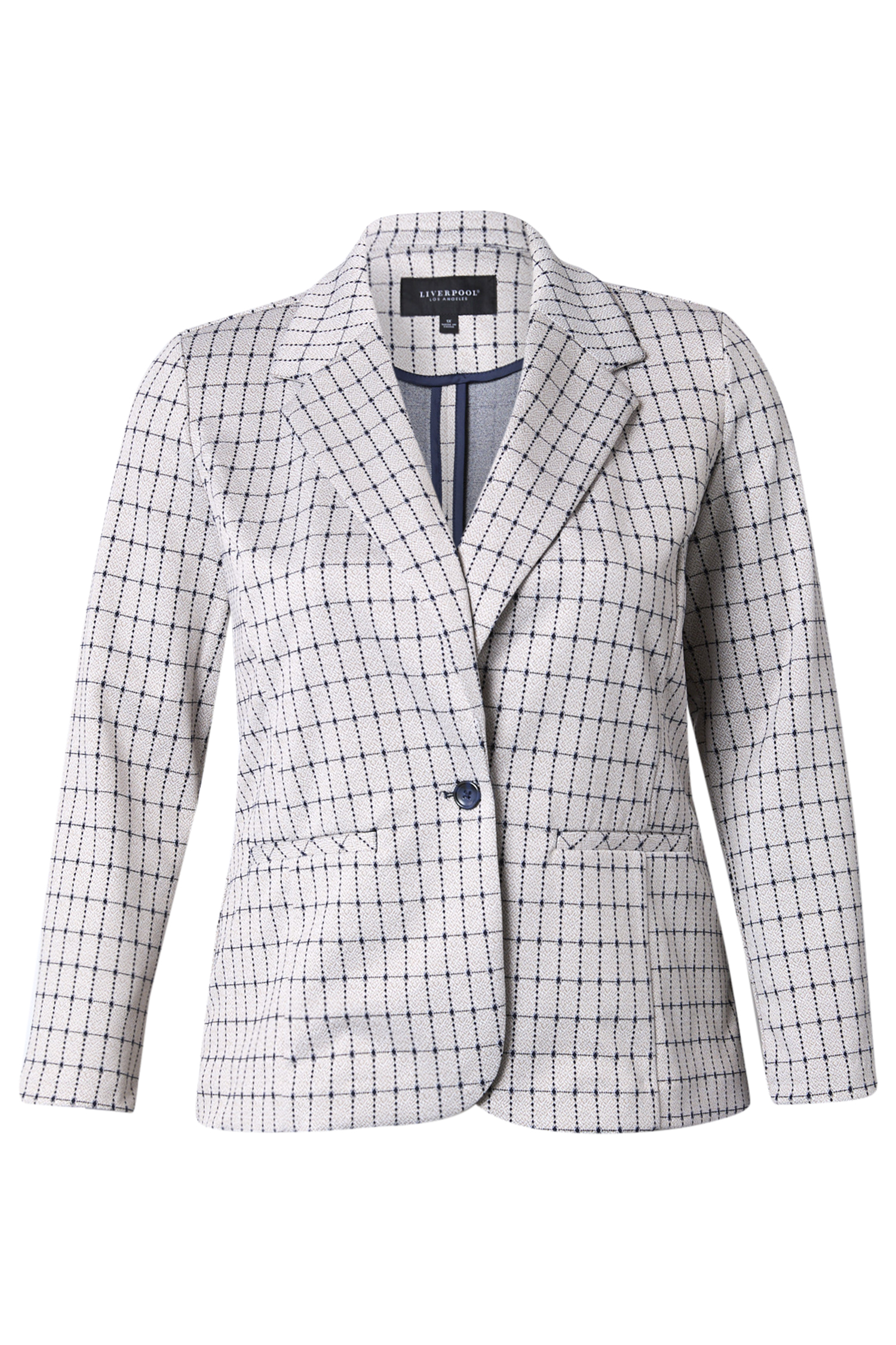 Liverpool Plaid Blazer