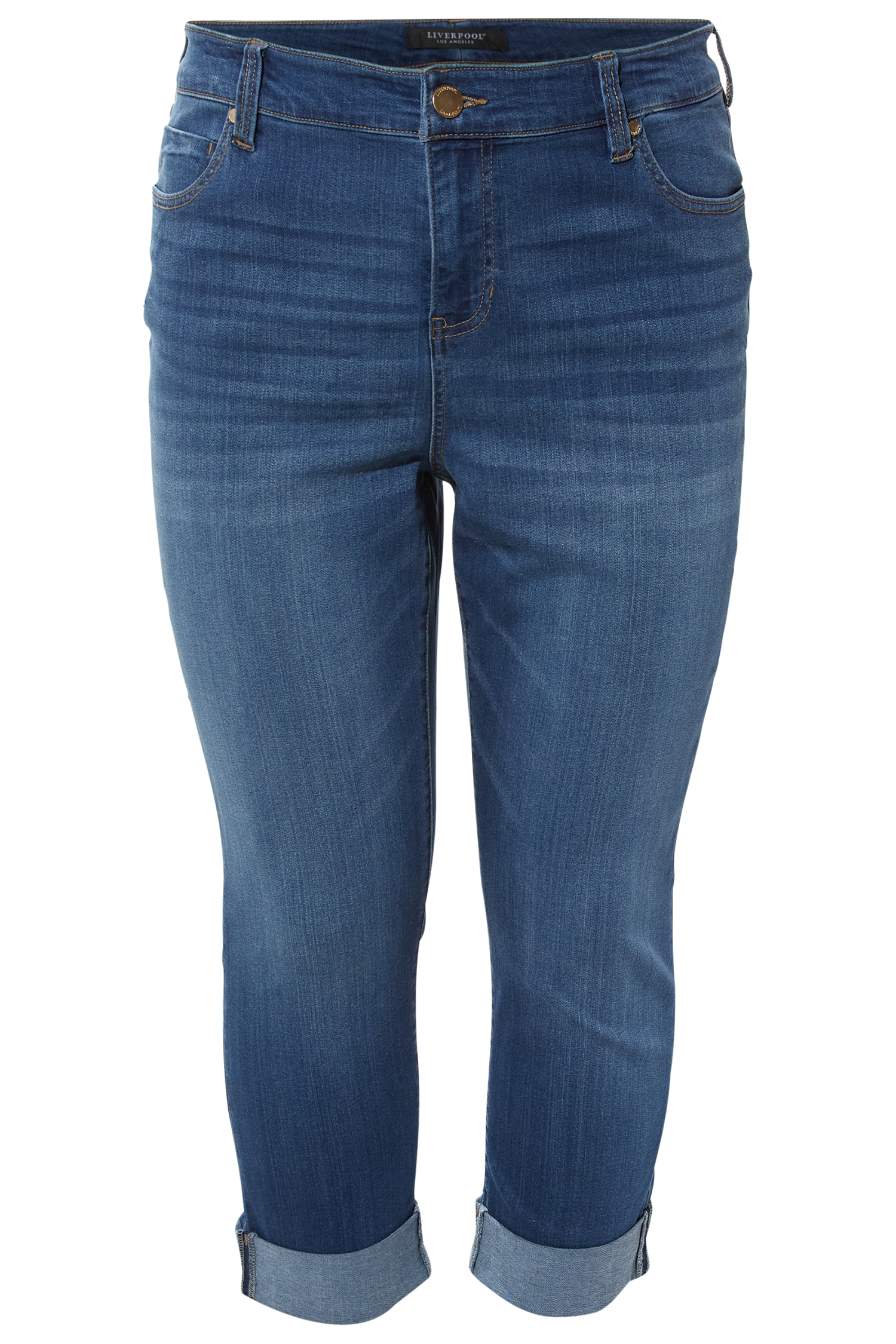 Liverpool Cuffed Ankle Jean