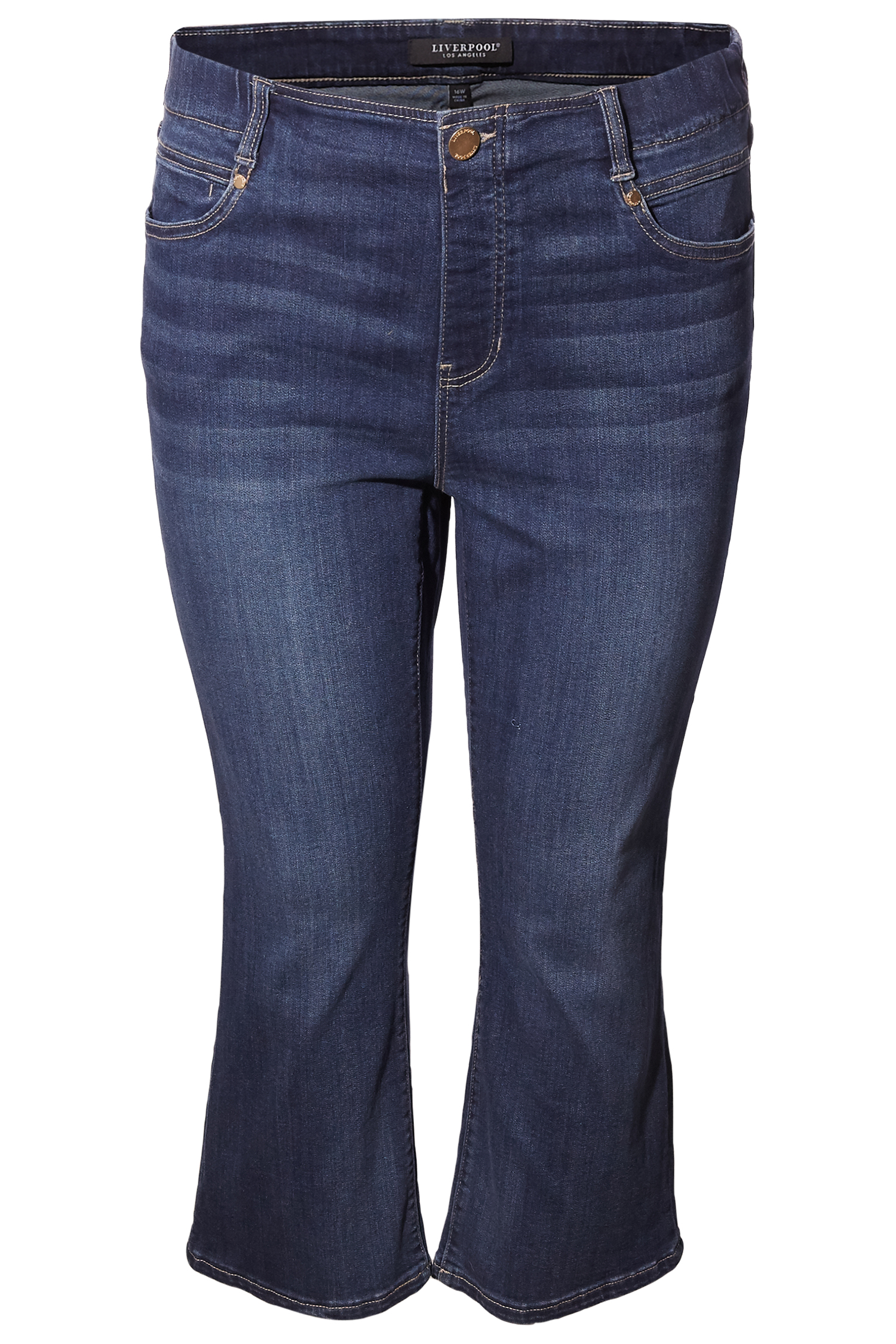 Liverpool Cropped Flare Jean
