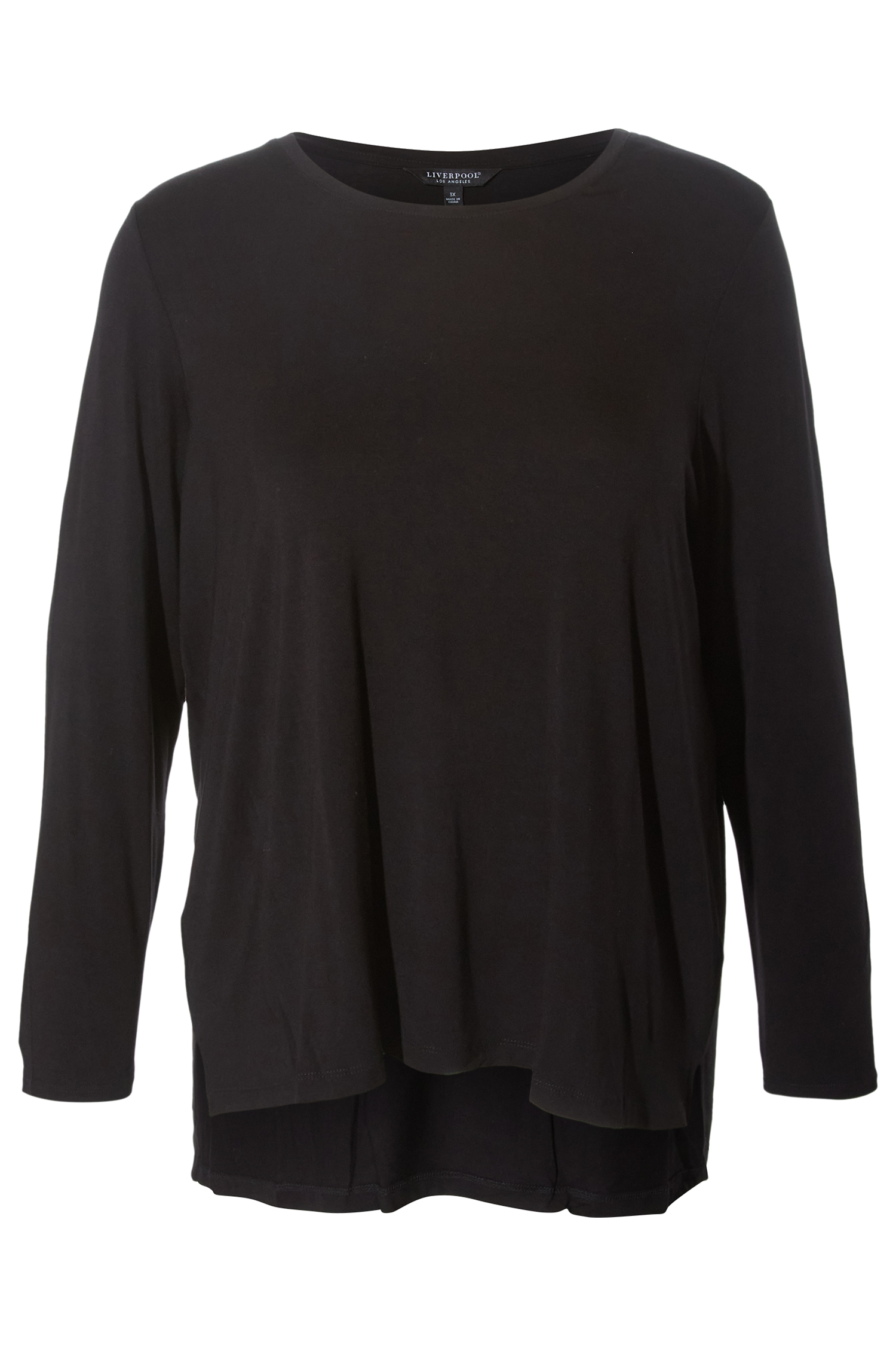 Liverpool Long Sleeve Scoop Neck