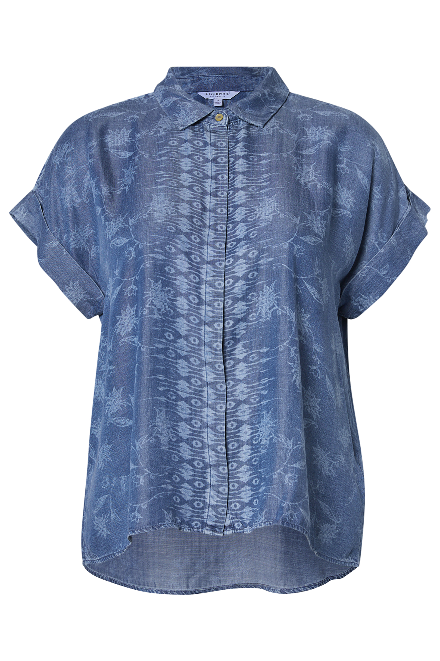 Liverpool Collared Printed Shirt
