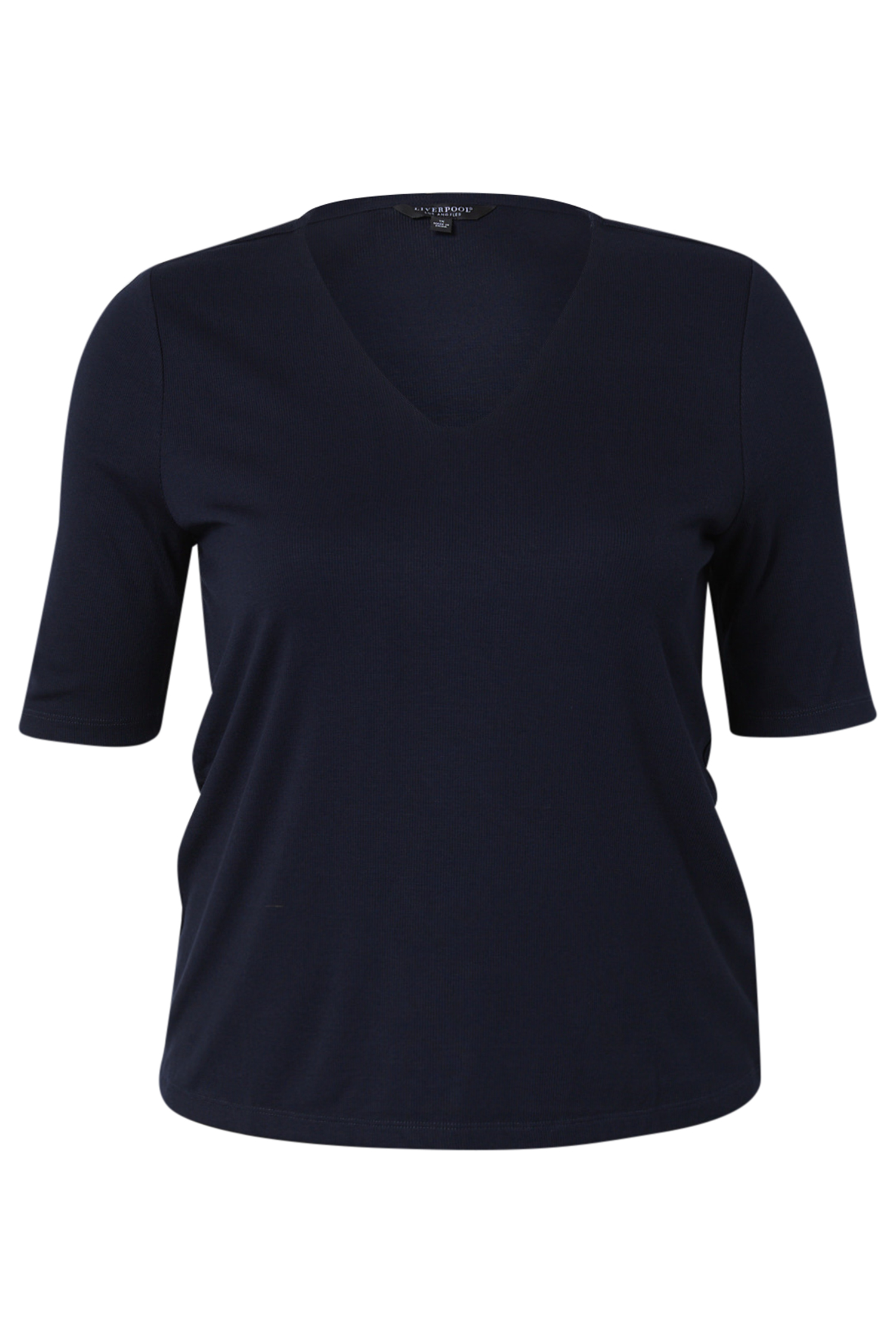 Liverpool V-Neck Knit Top