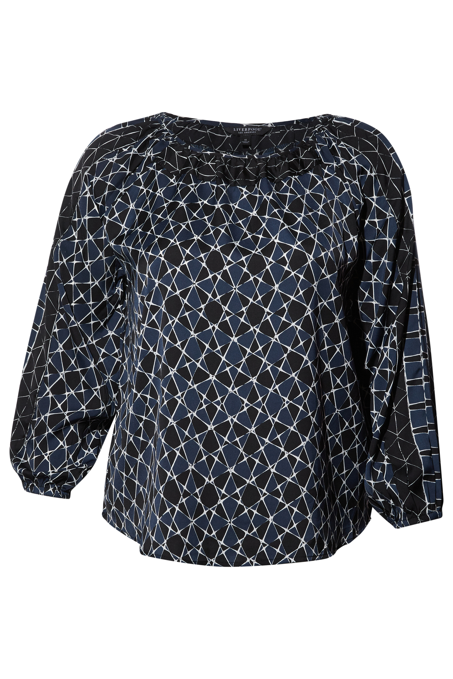 Liverpool Shirred Blouse