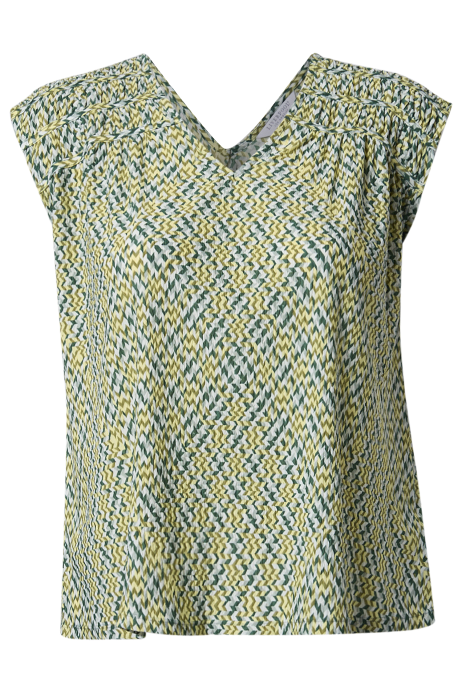 Liverpool Short Sleeve Knit Top