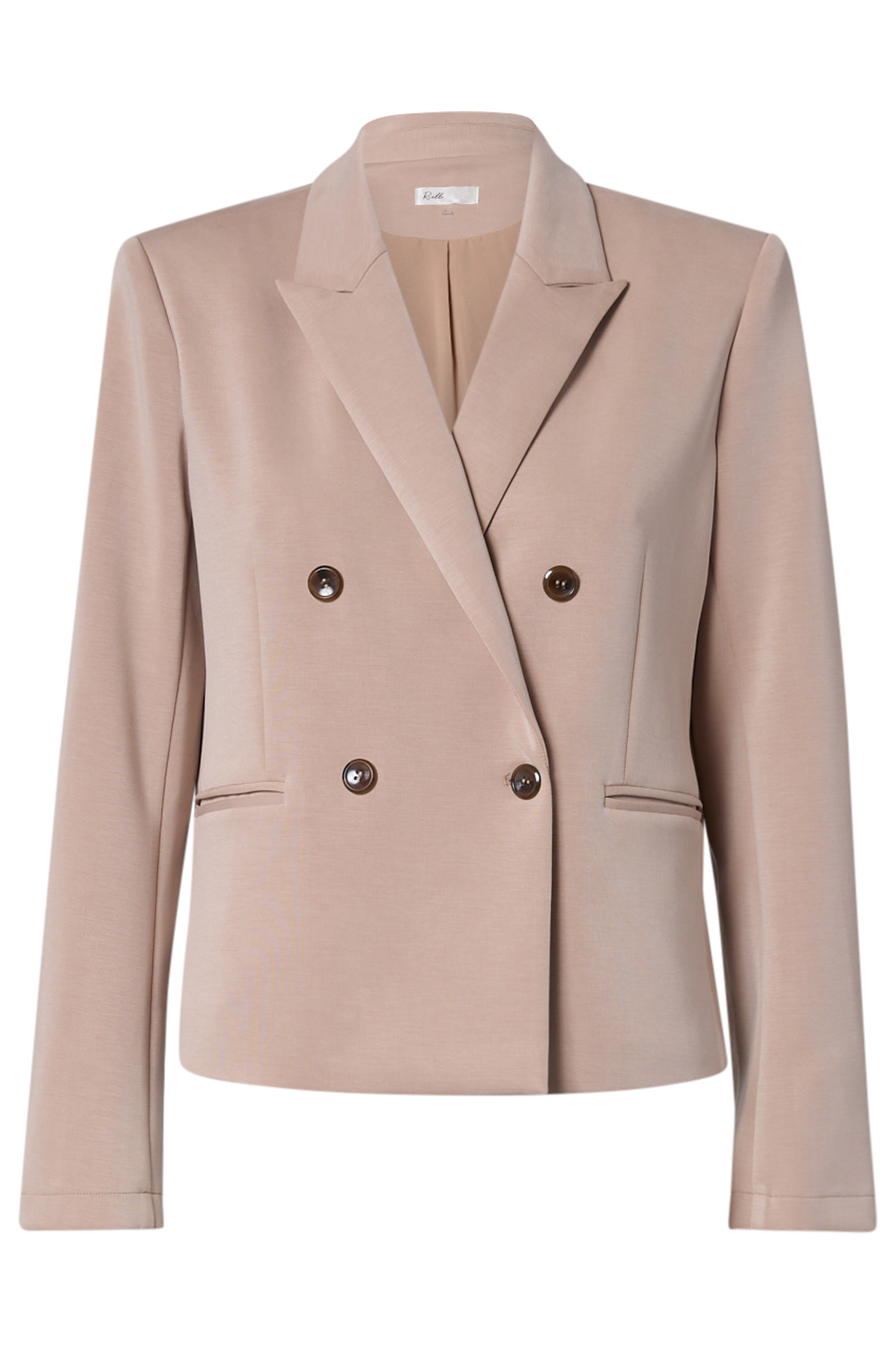 Knit Double Breasted Blazer